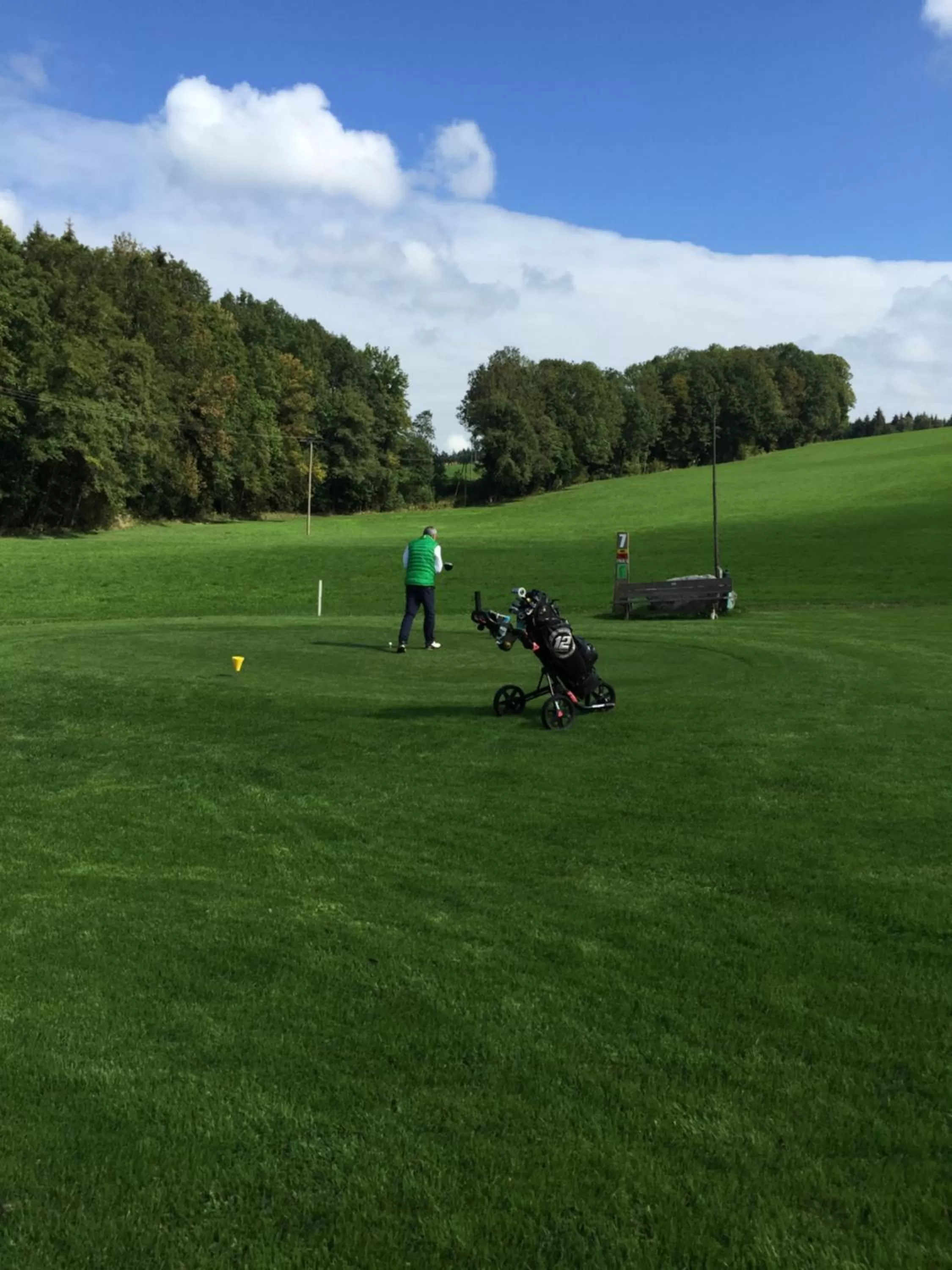 Golfcourse in Hotel Alpenblick