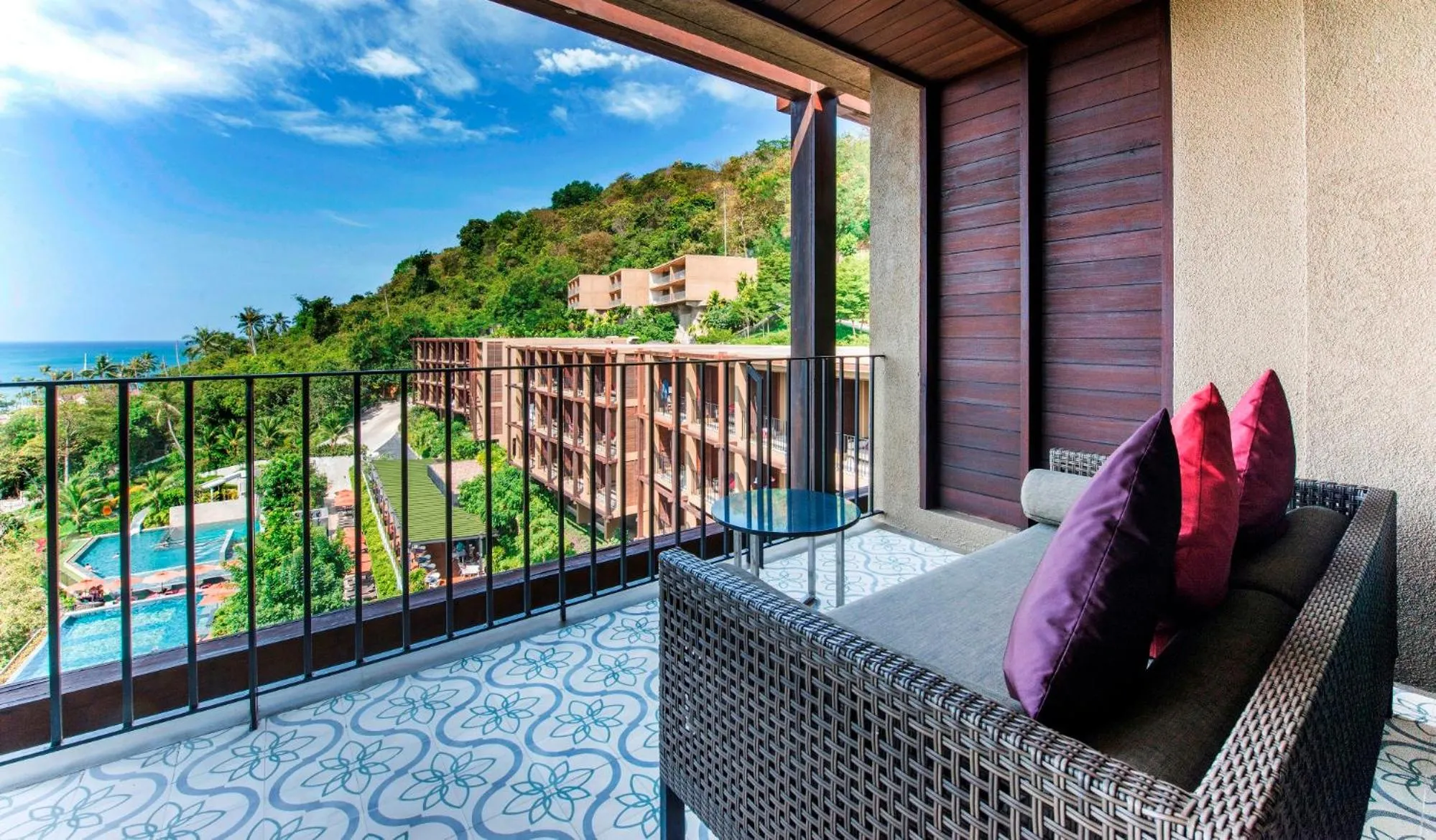 Balcony/Terrace in SUNSURI PHUKET, Nai Harn Beach
