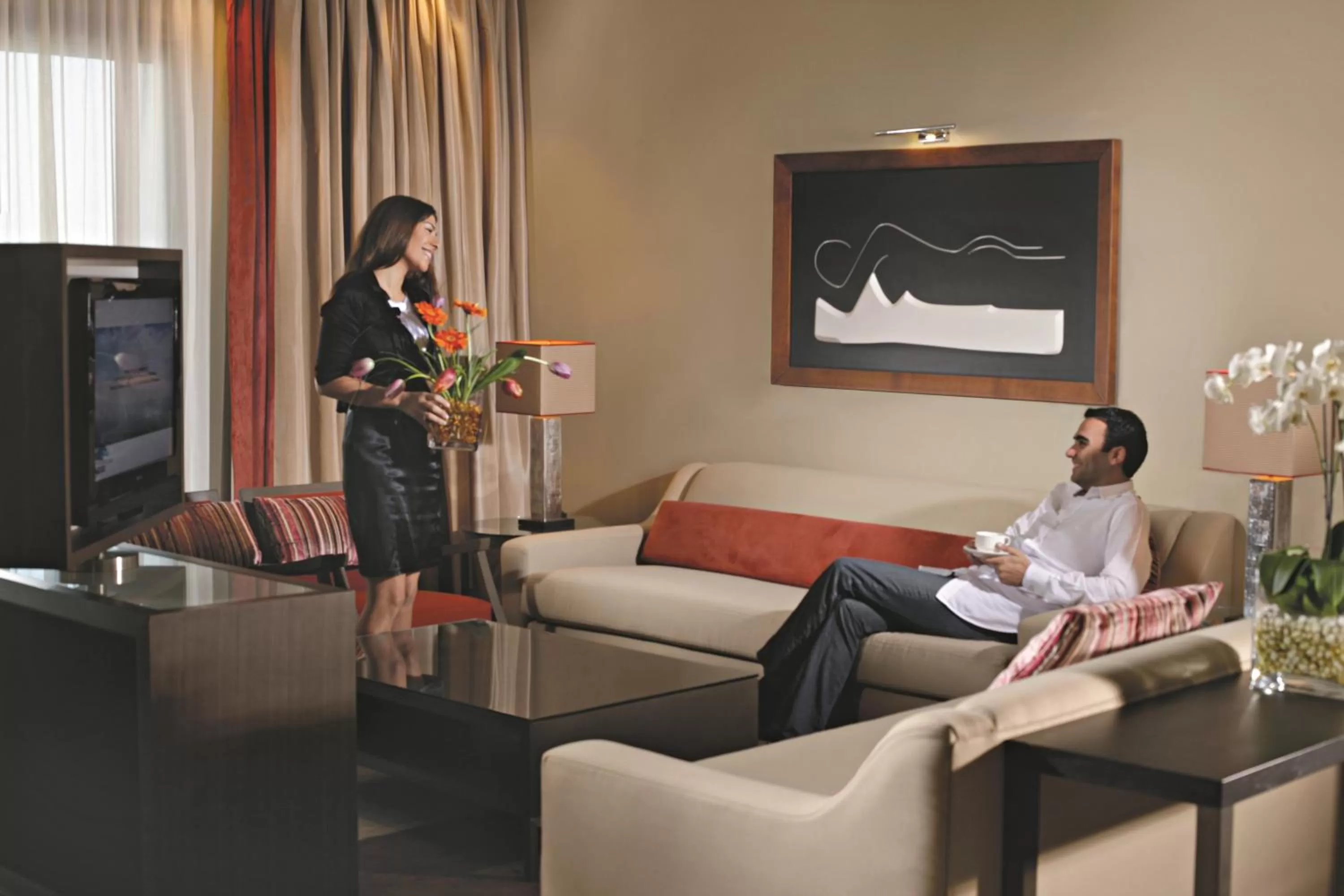 Living room in Park Arjaan by Rotana, Abu Dhabi