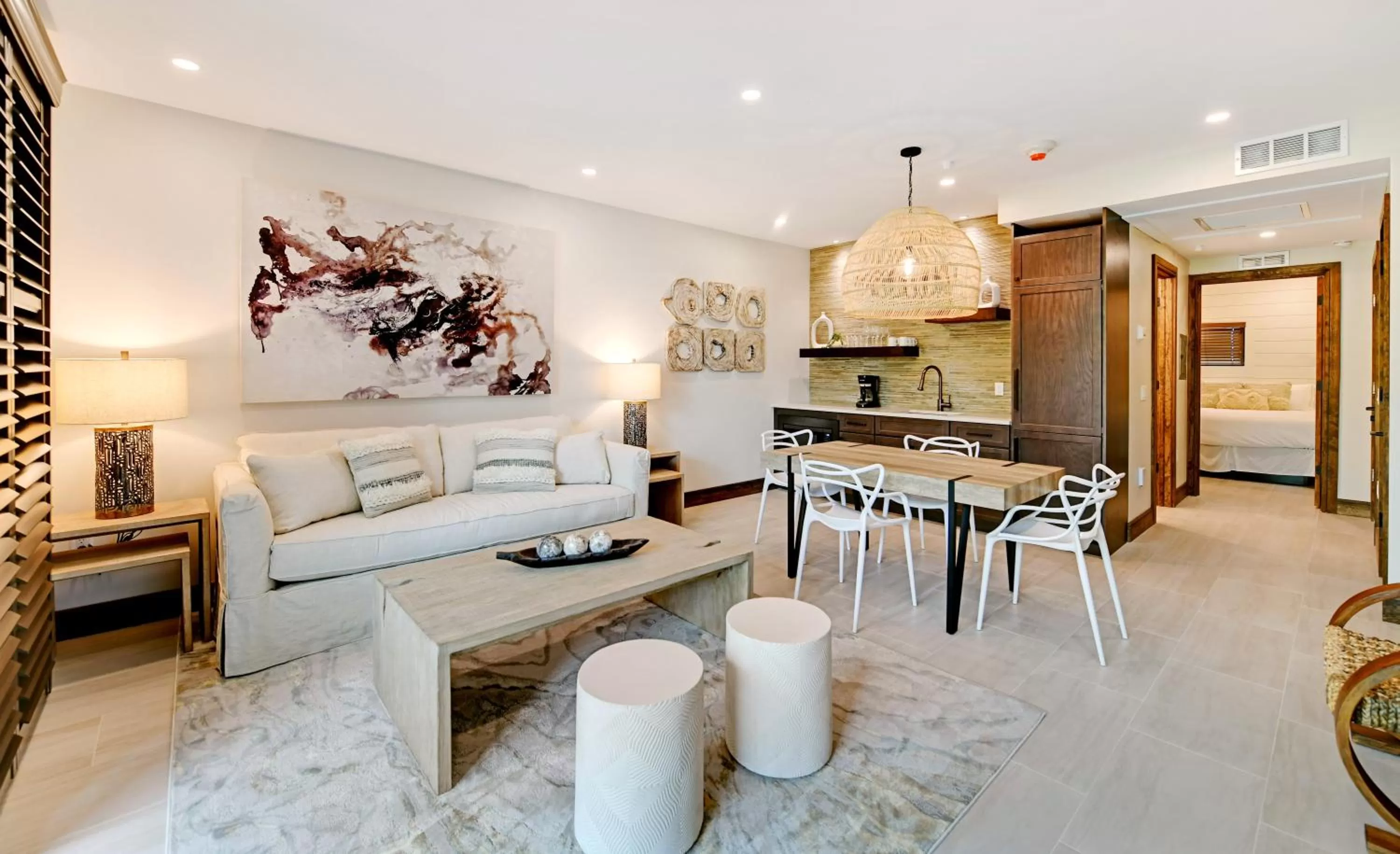 Living room in Bali Hai Beachfront Resort and Spa