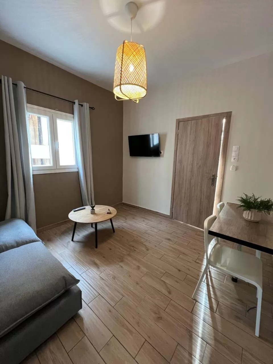 Living room in Elefsinian Mysteries Apartments