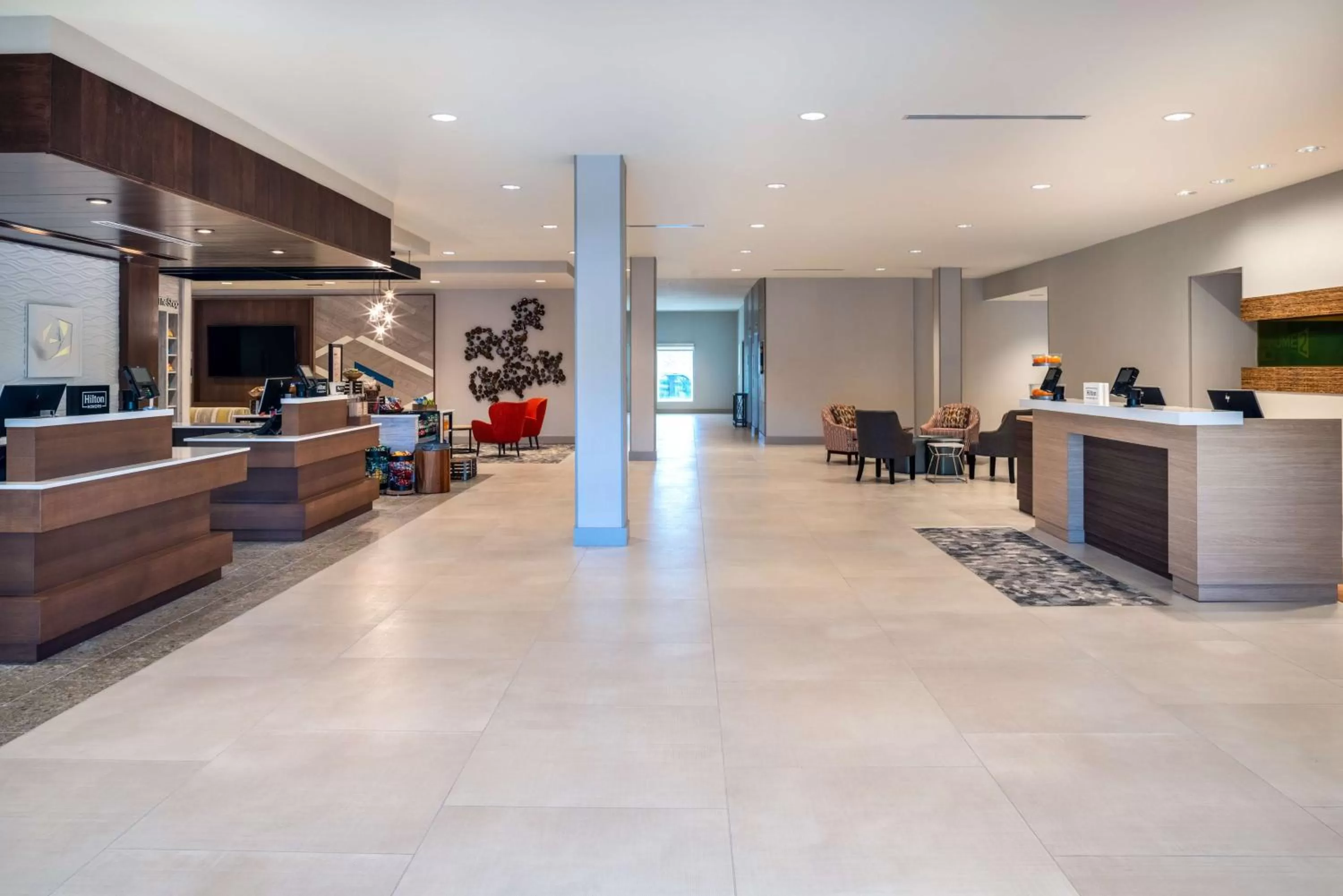 Lobby or reception in Hilton Garden Inn Brunswick