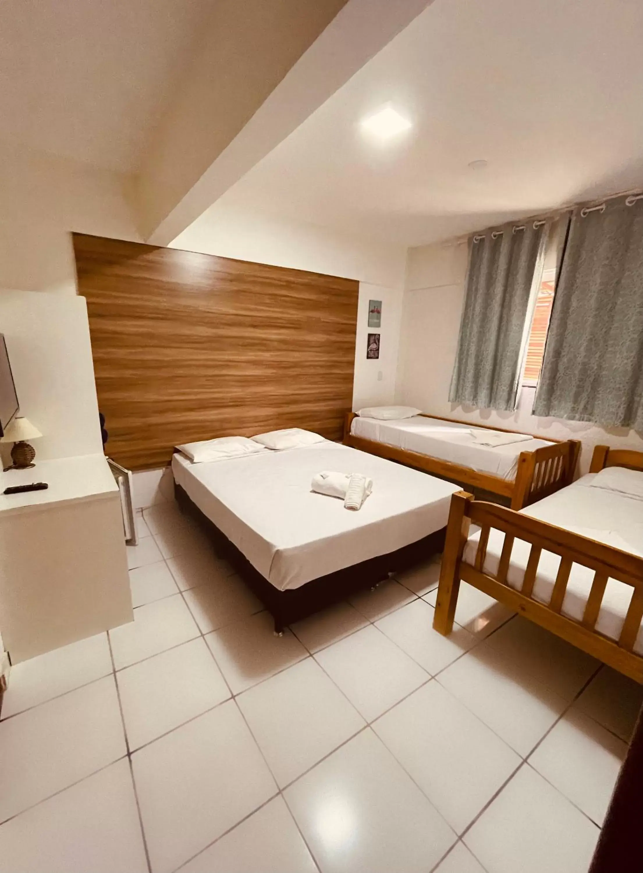 Quadruple Room in Flamingo Beach Pousada Quadruple Room in Flamingo Beach Pousada