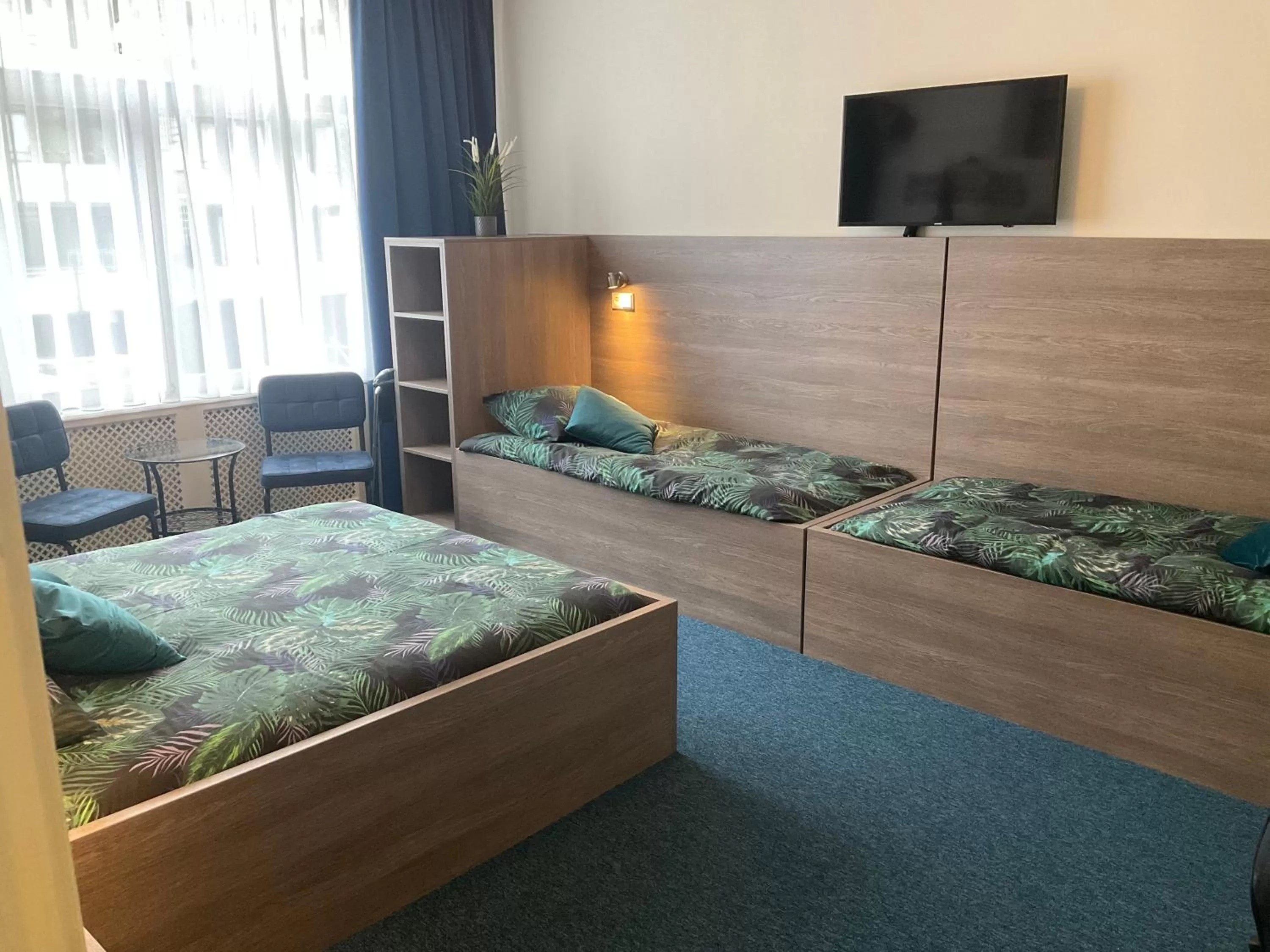 Bedroom, Bed in Hotel Poseidon