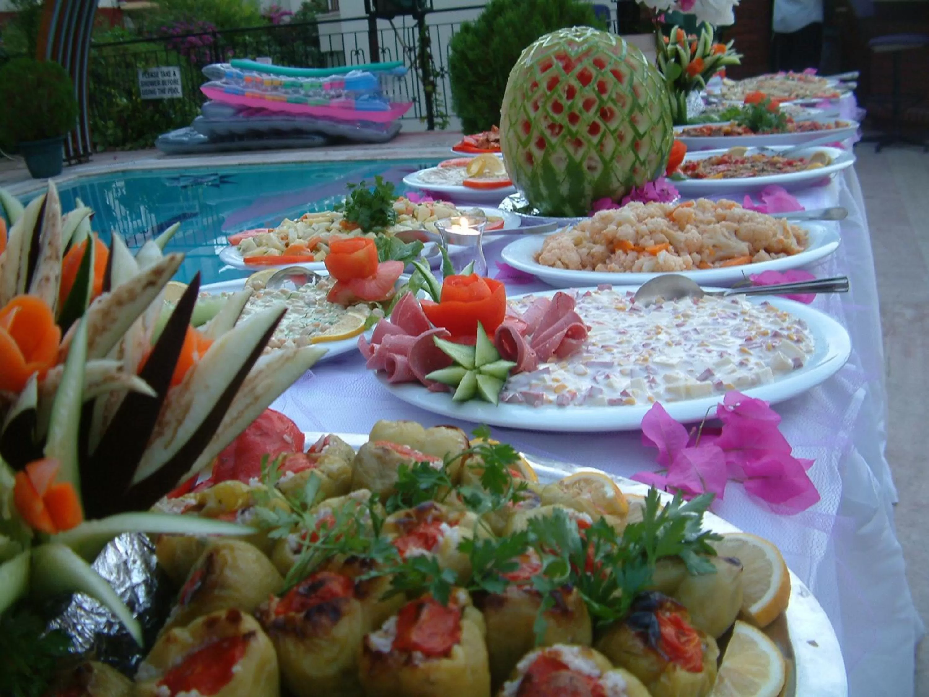 Food close-up in Villa Sonata