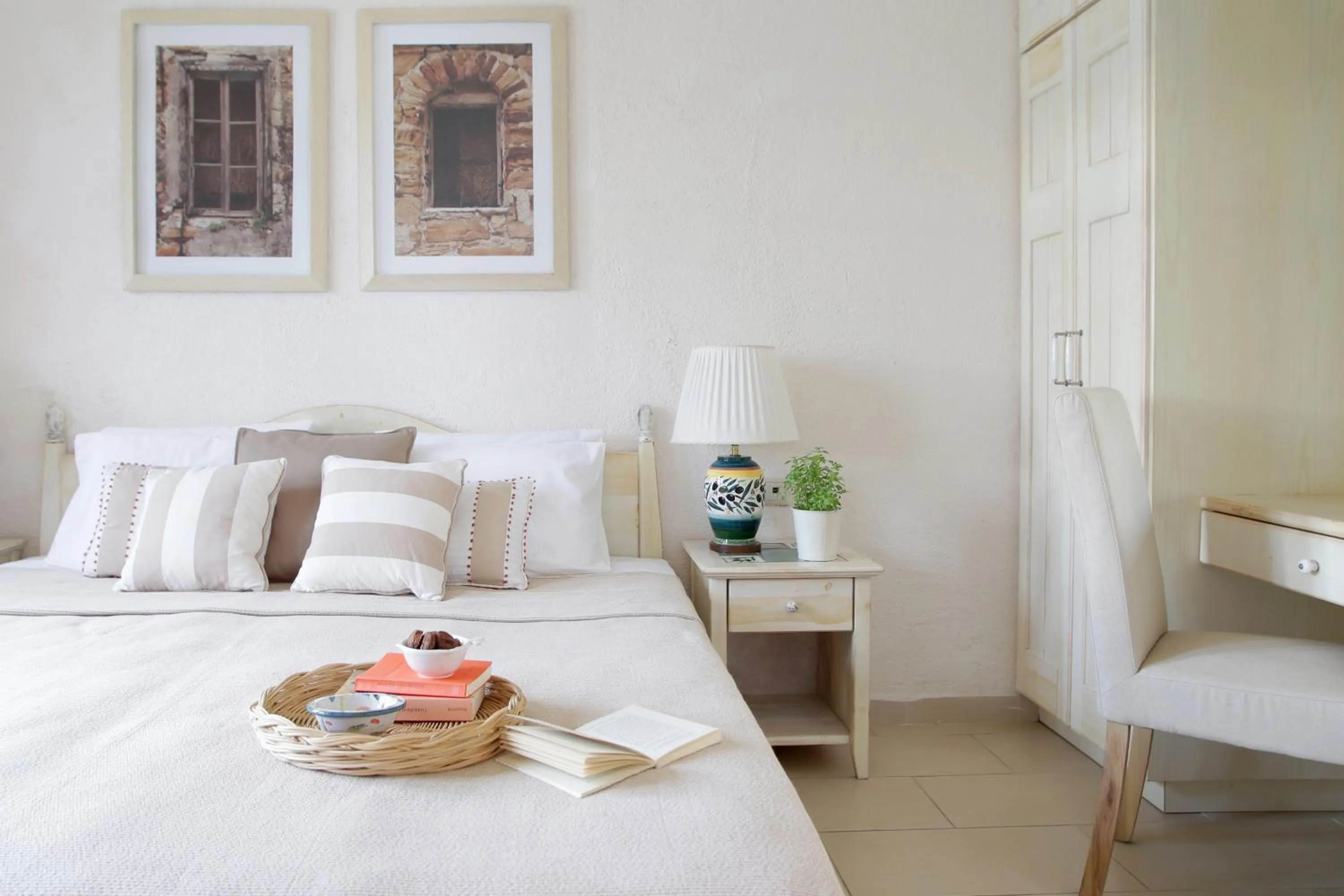 Bedroom, Bed in Skopelos Village Hotel