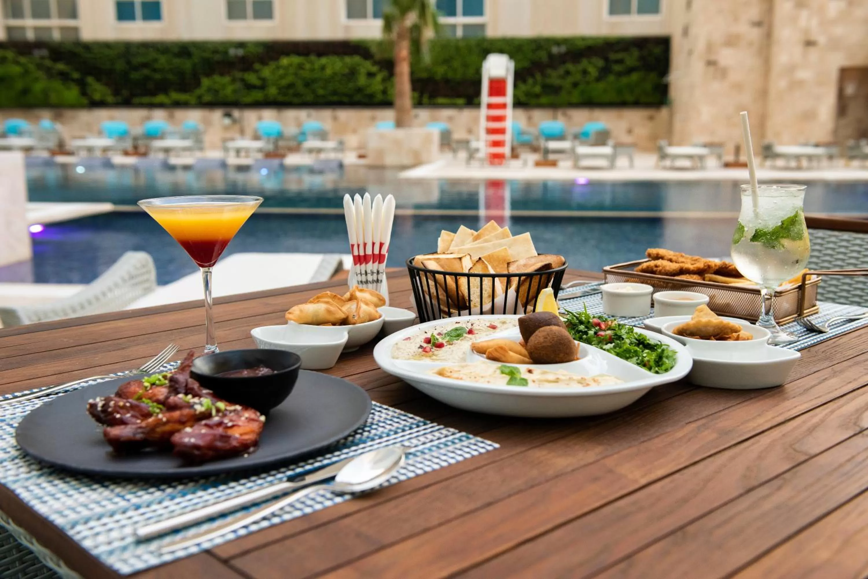 Food and drinks in Swiss-Belsuites Admiral Juffair