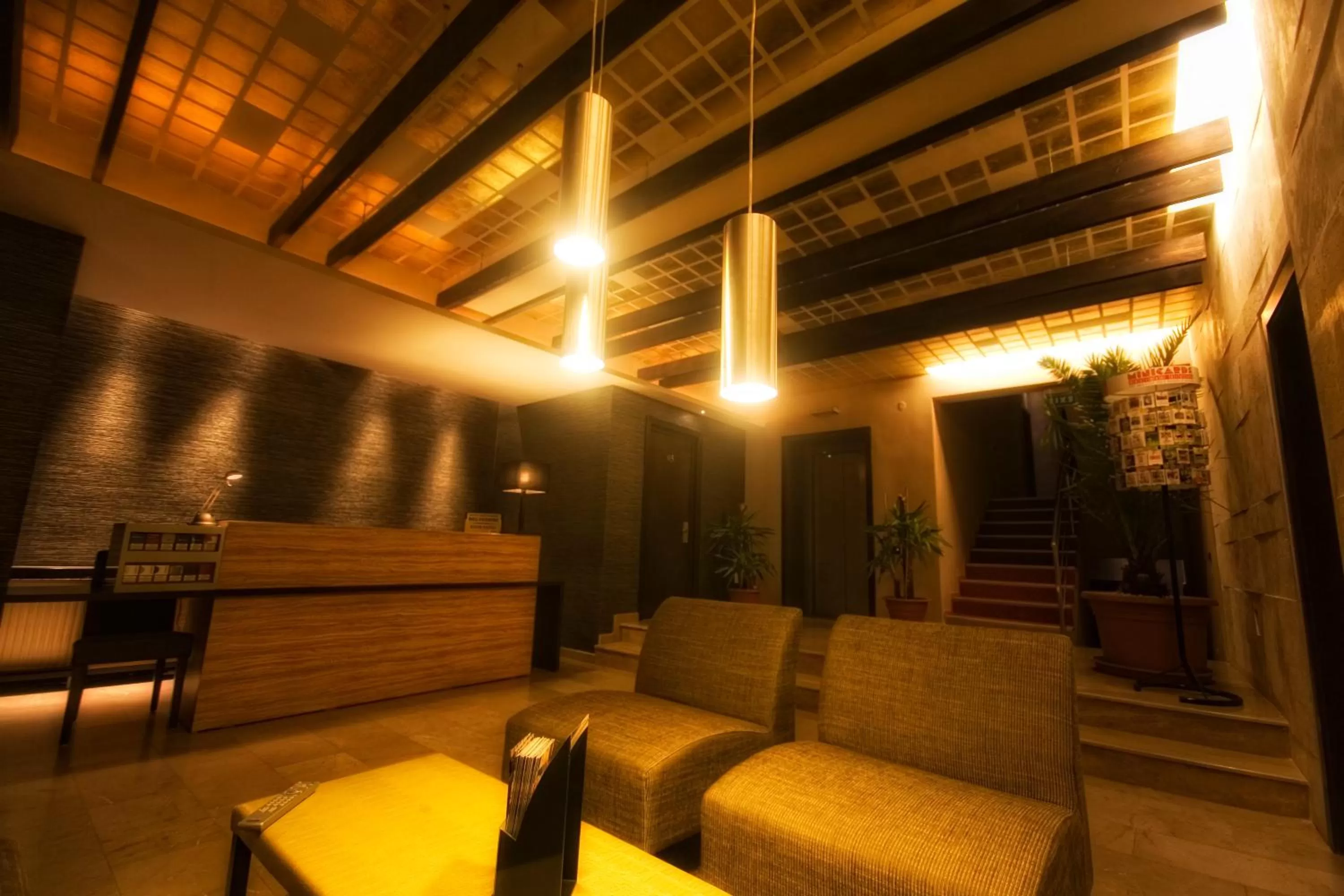 Lobby or reception in Hotel Belvedere