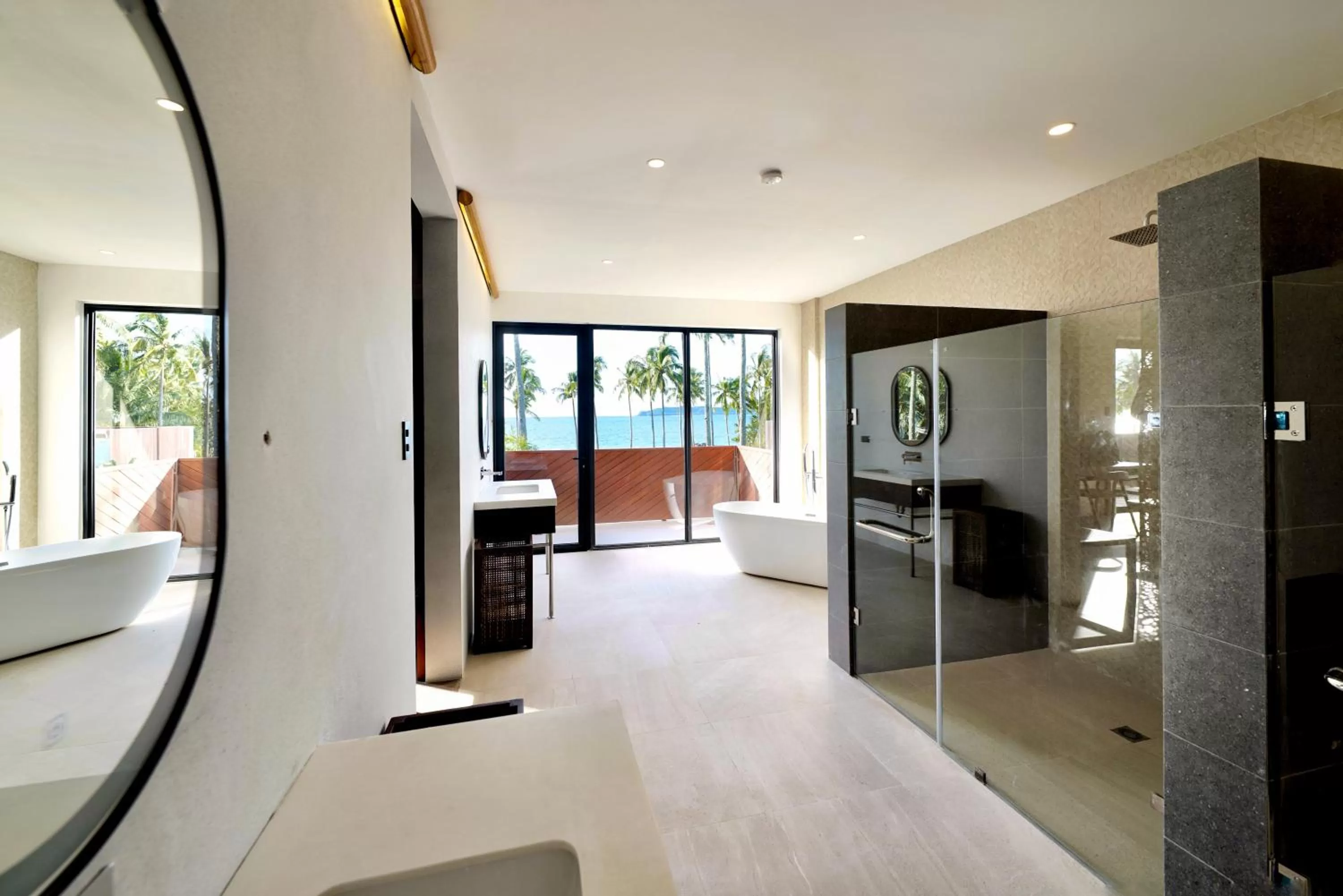 Shower in Nacpan Beach Resort Managed by H Hospitality - Newly Renovated