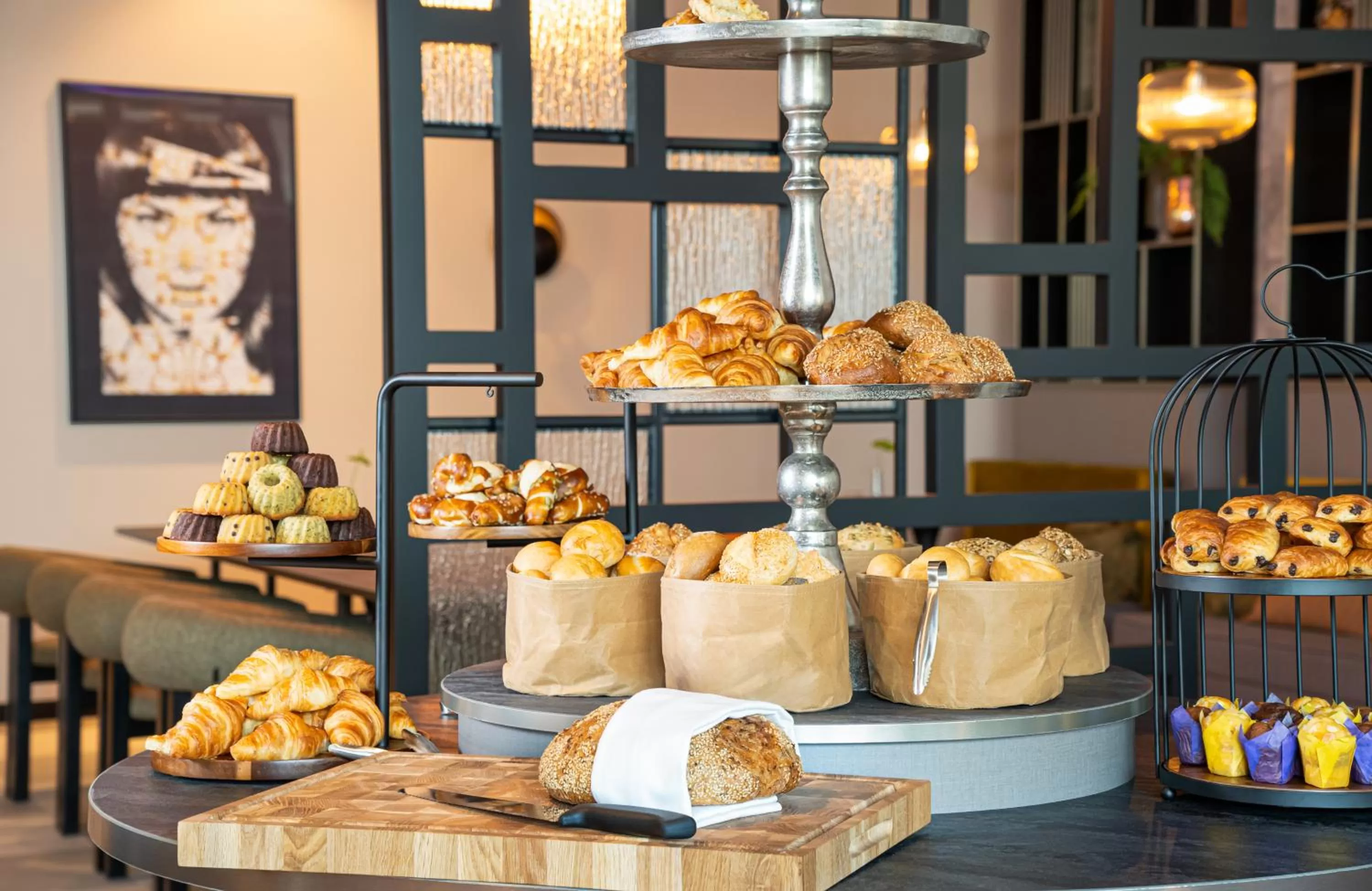 Buffet breakfast in Leonardo Royal Hotel Cologne Bonn Airport