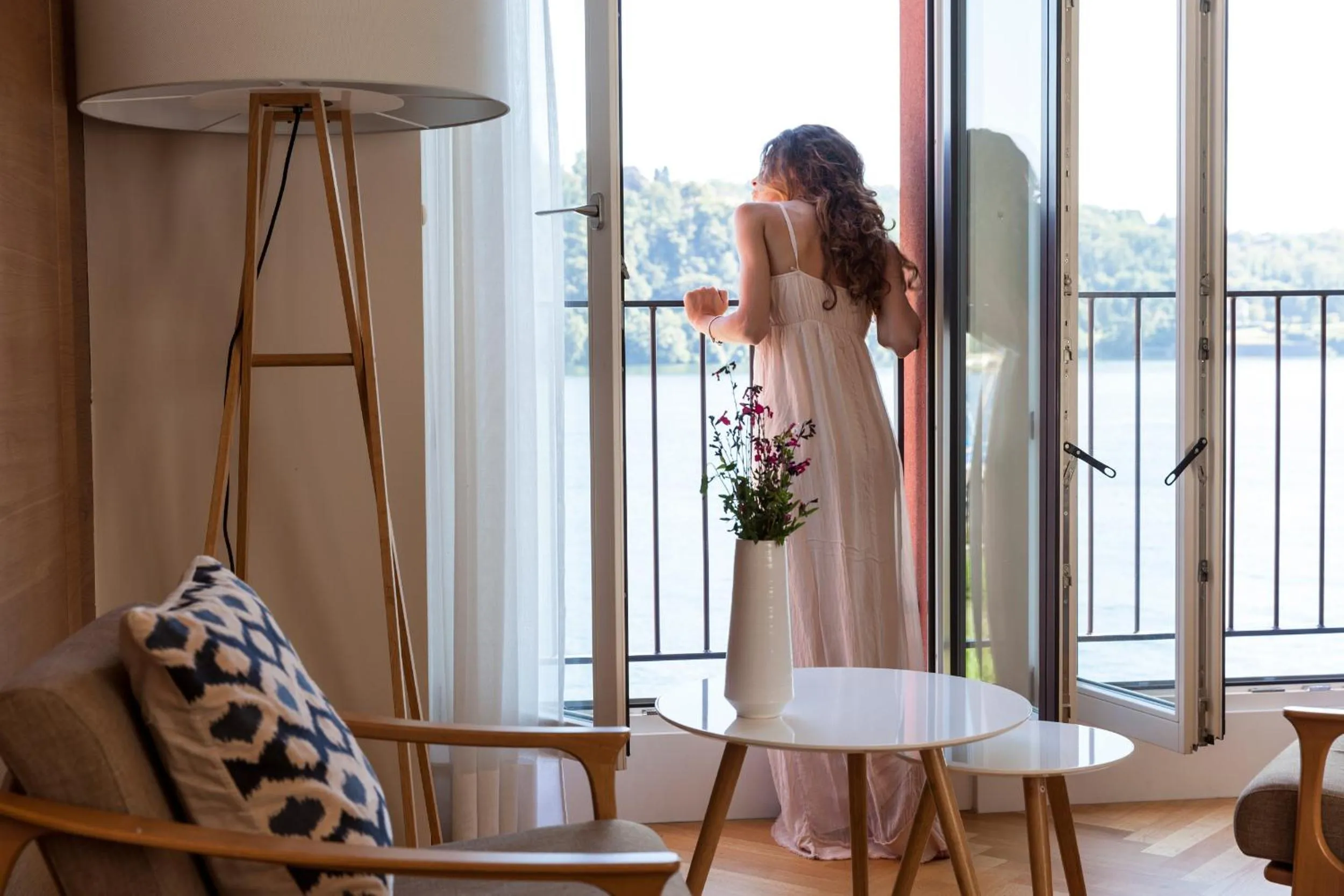 Living room in Hotel de Charme Laveno - Luxury all Inclusive