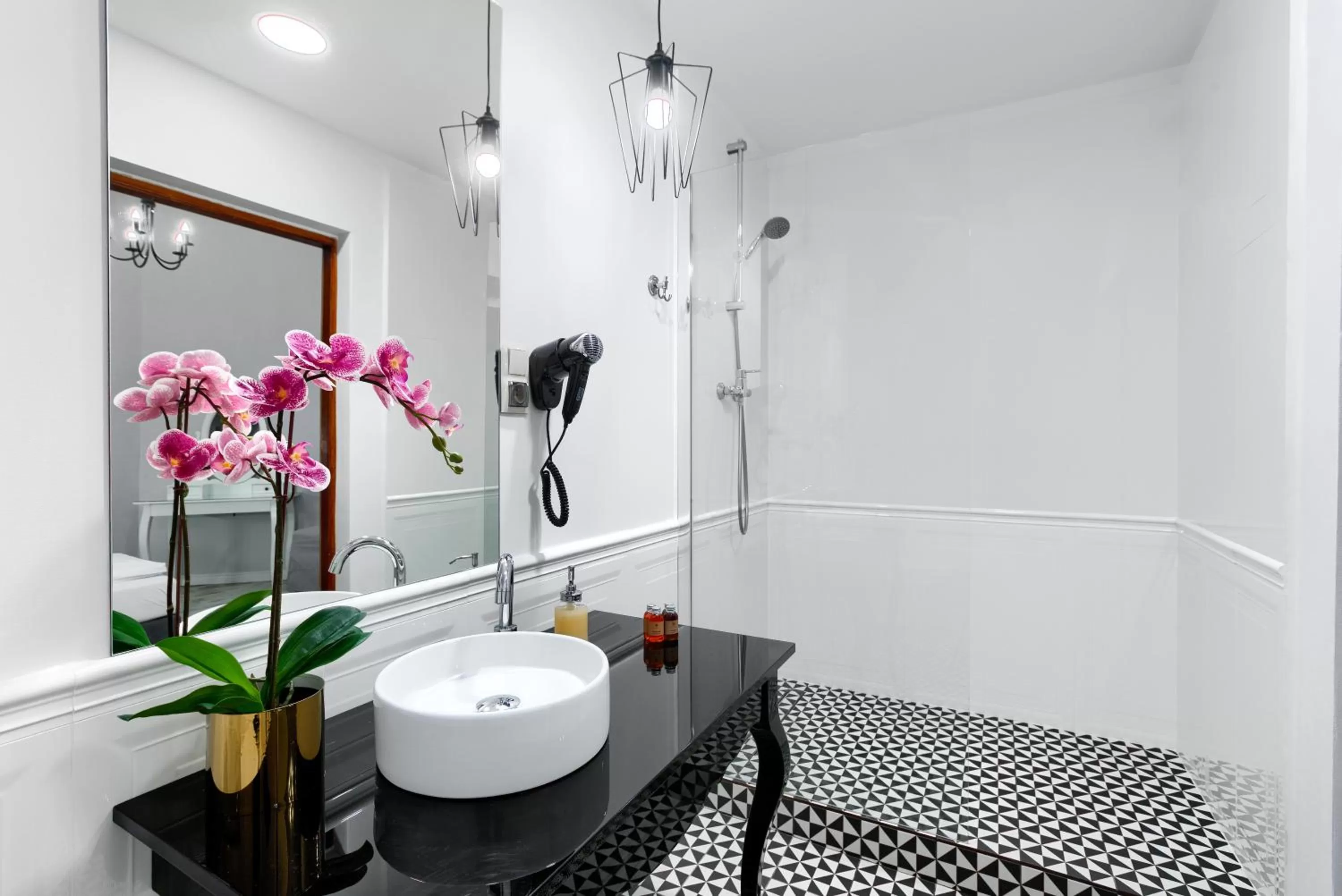 Shower in Aparthotel 1899