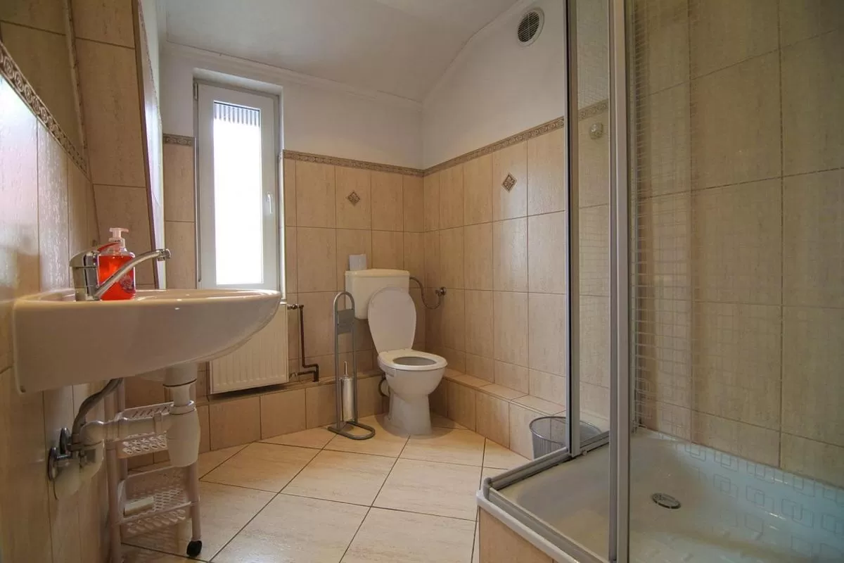 Bathroom in Noclegi Europa