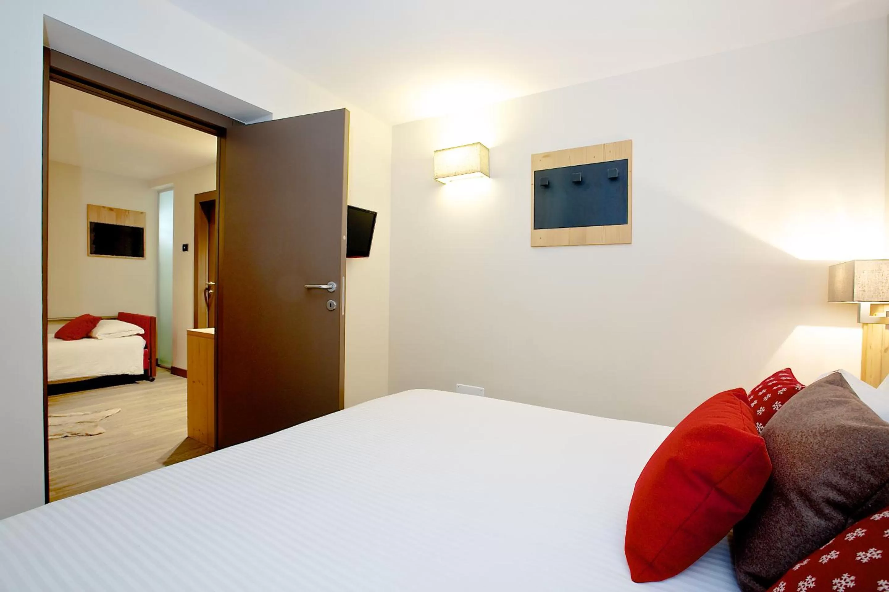 Bed in Olimpia Hotel