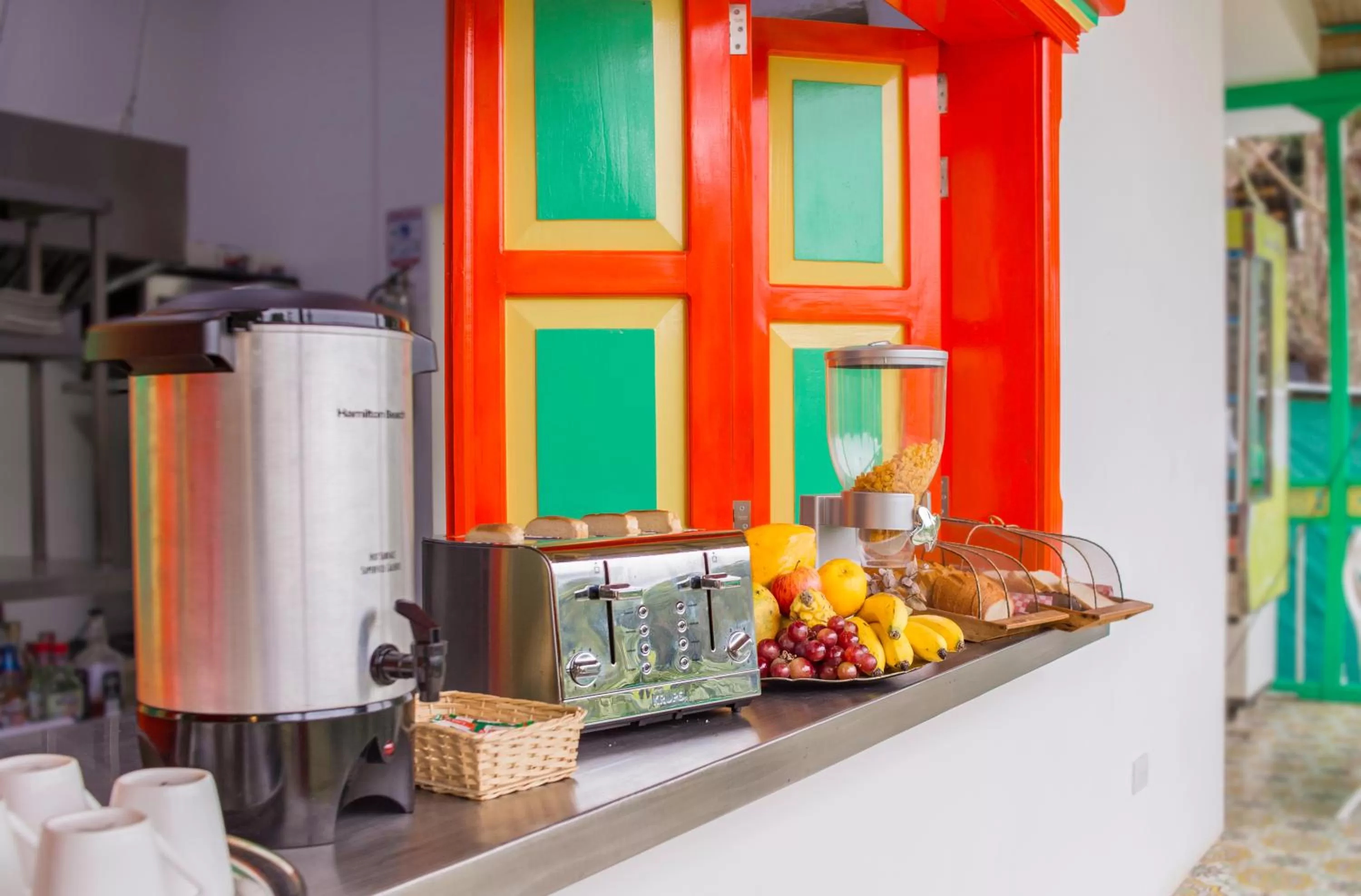 Breakfast in Hotel Mirador de Boquia Salento