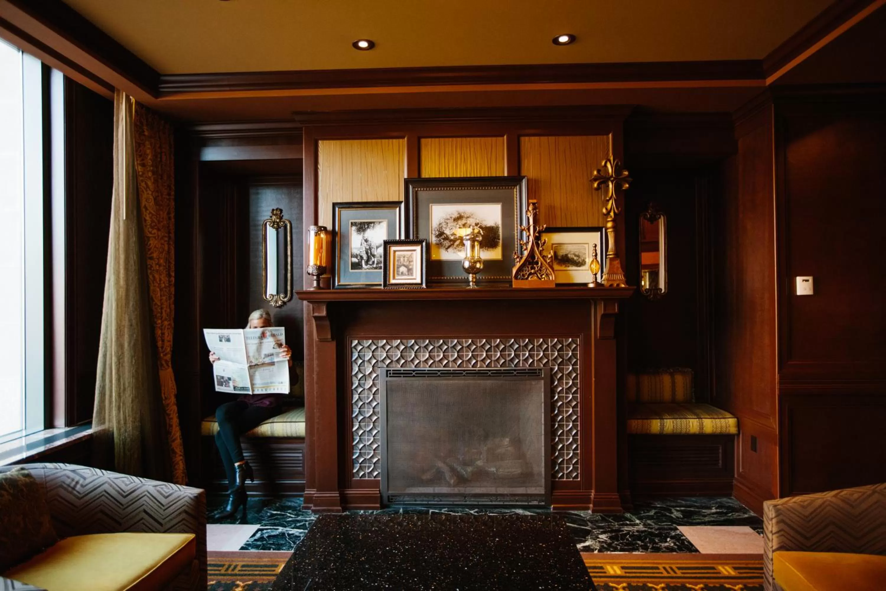 Lobby or reception in Hotel Julien Dubuque