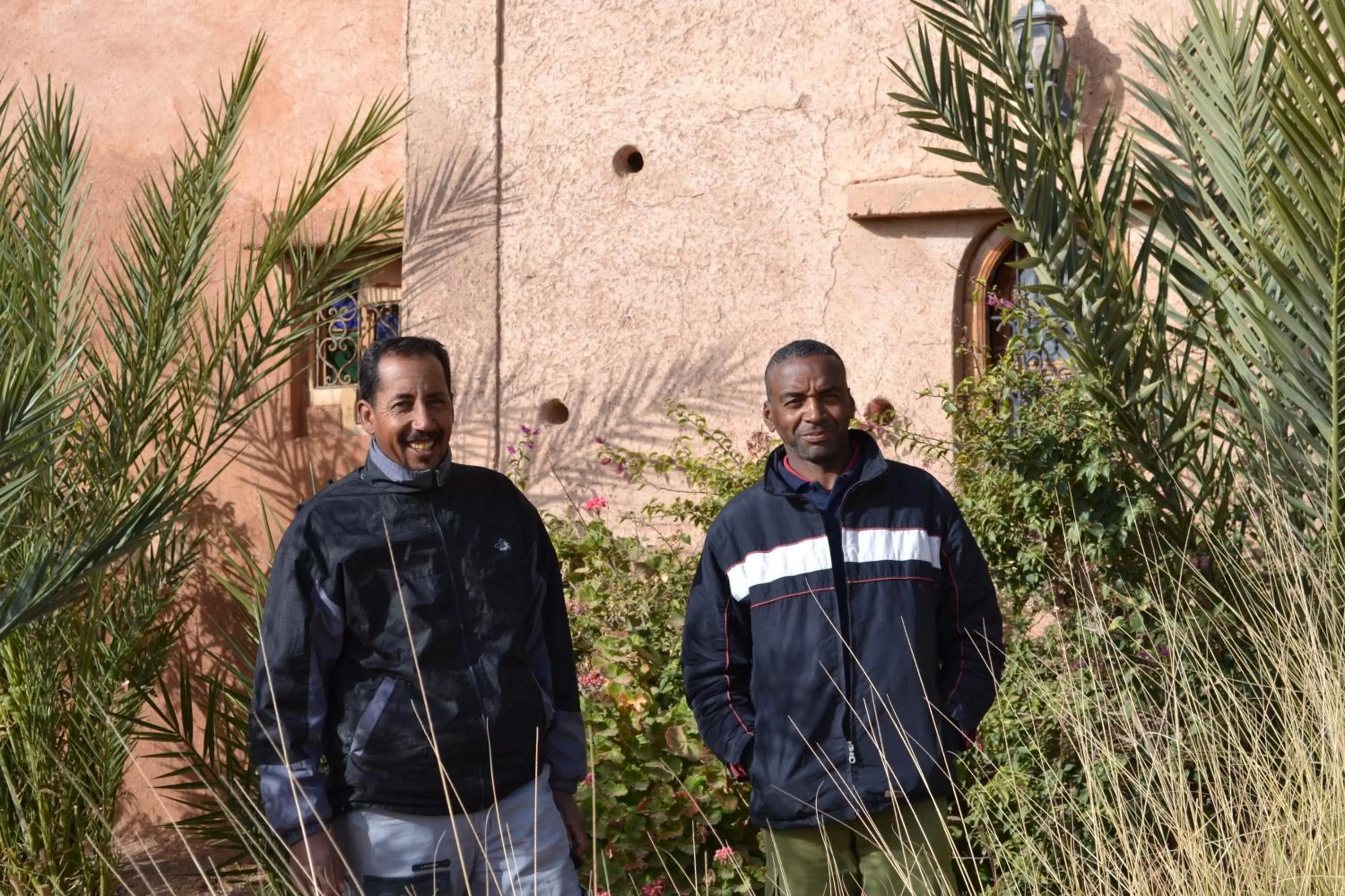 Staff in Kasbah Zitoune