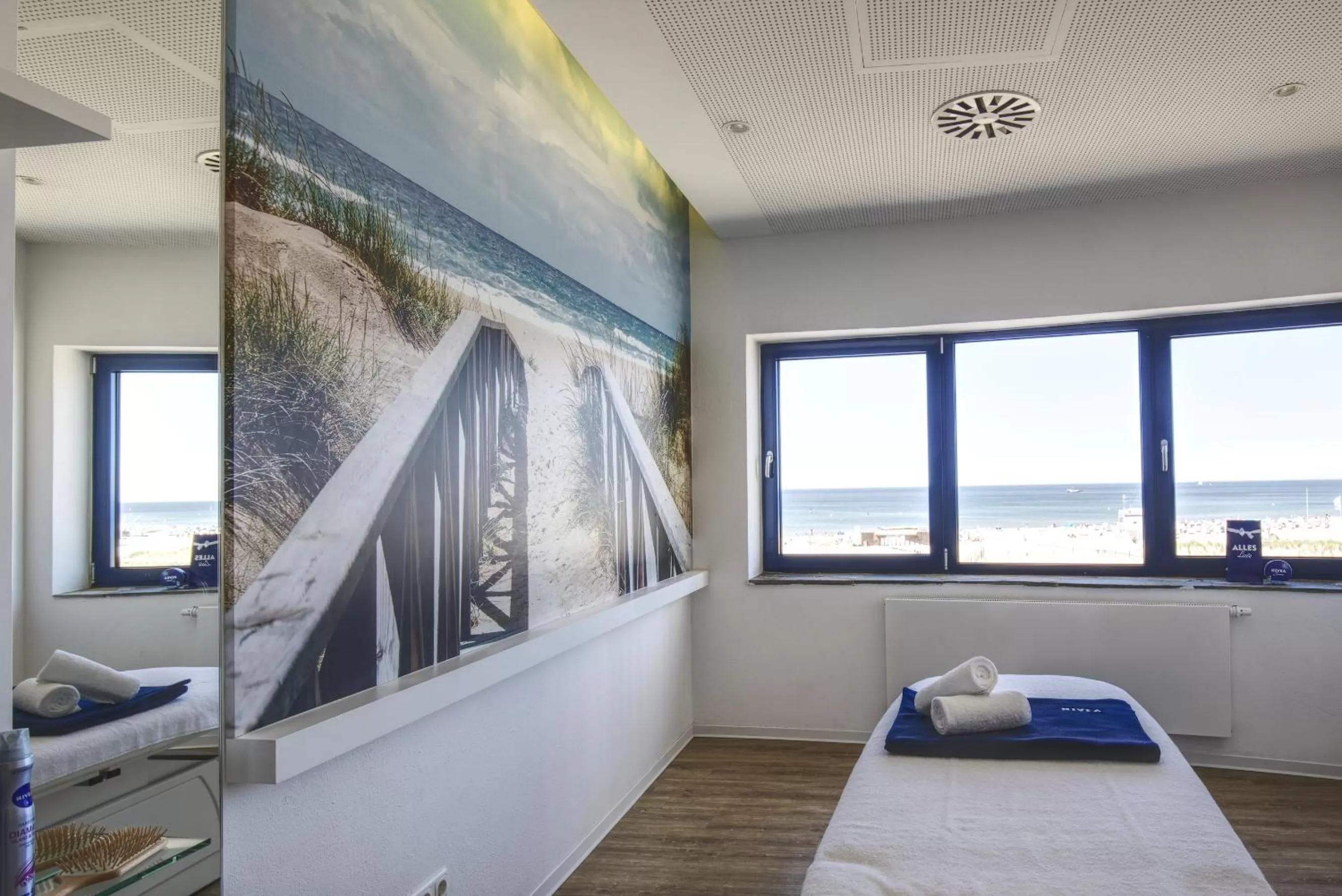 Spa and wellness centre/facilities, Bed in aja Warnemünde