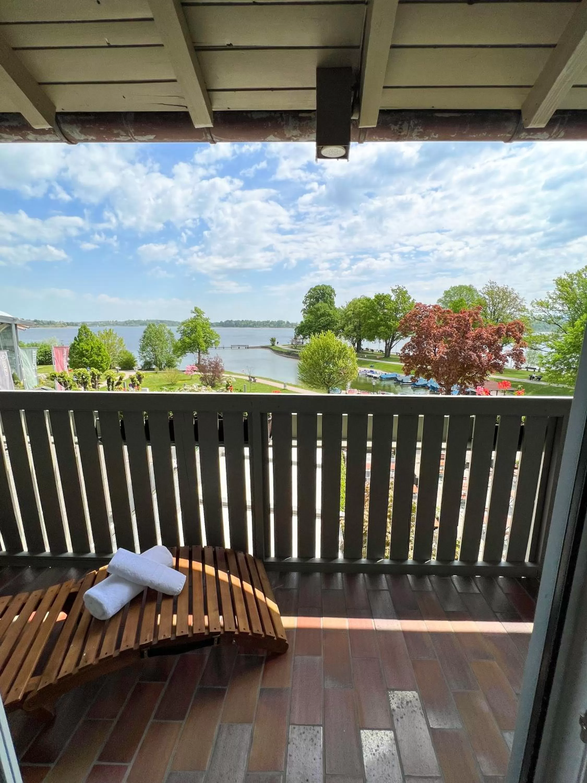 Balcony/Terrace in Hotel Schlossblick Chiemsee