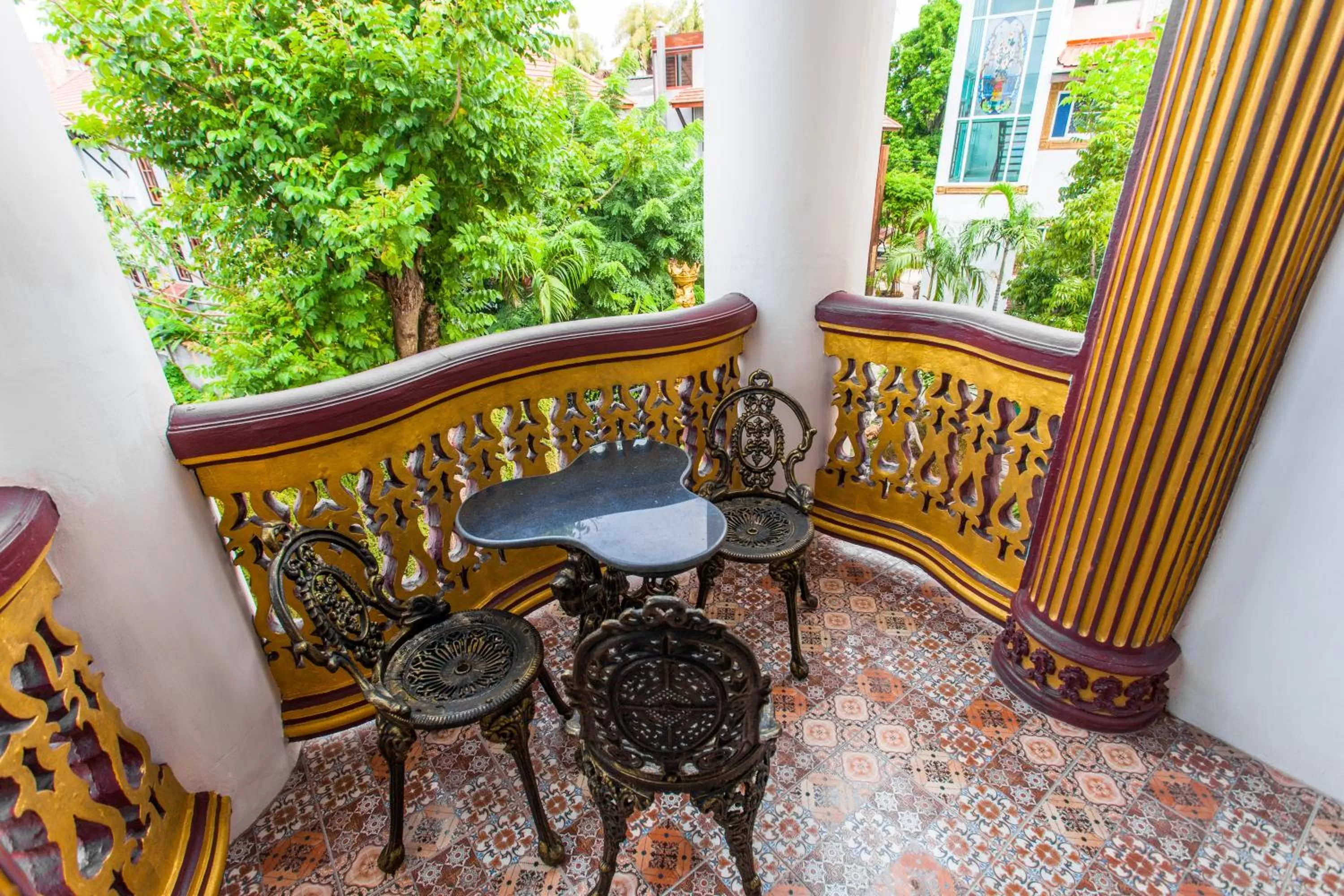 Balcony/Terrace in Pingdoi Hualin Boutique Hotel