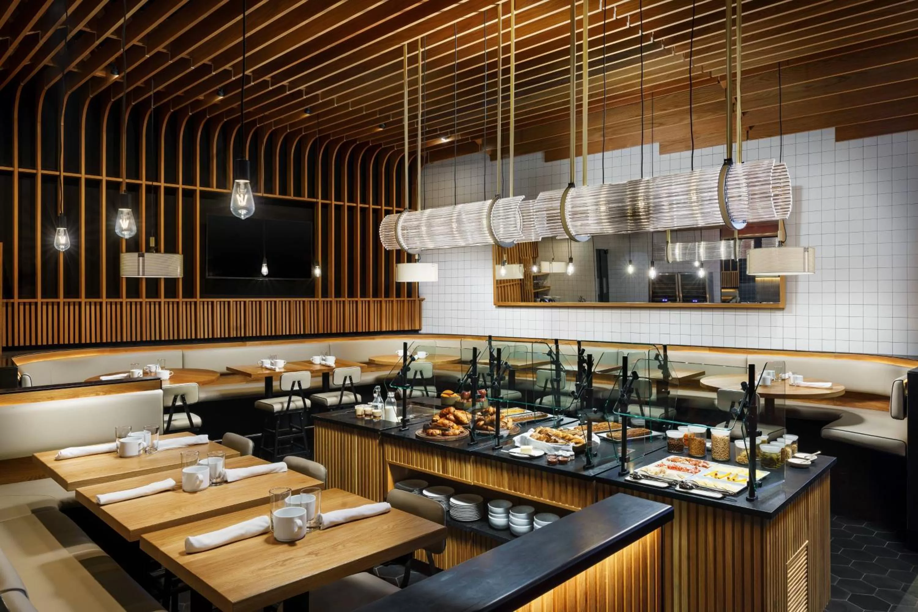 Restaurant/places to eat in AC Hotel by Marriott New York Times Square