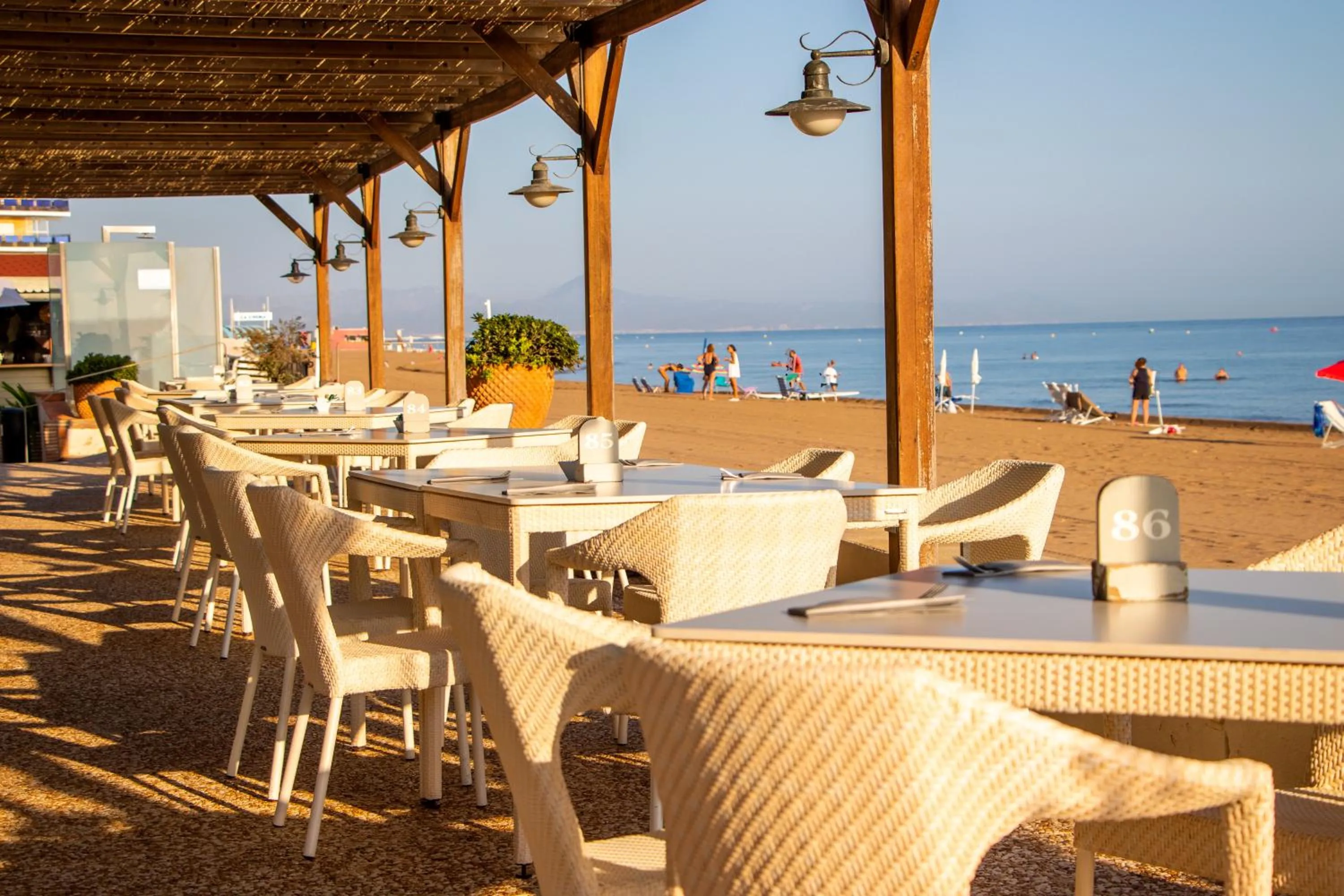 Restaurant/places to eat in Hotel Los Ángeles Denia