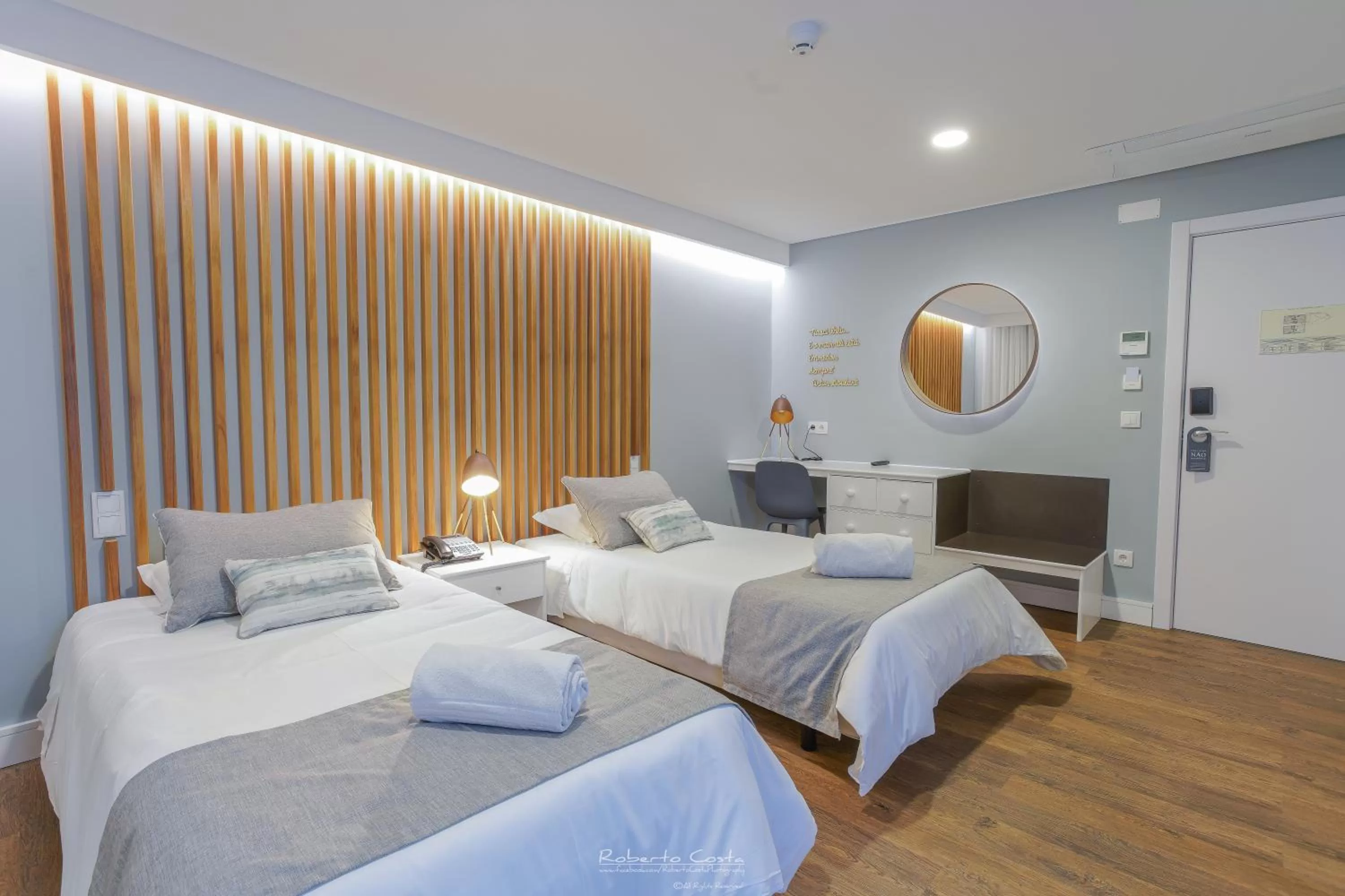 Bed in Hotel Teresinha