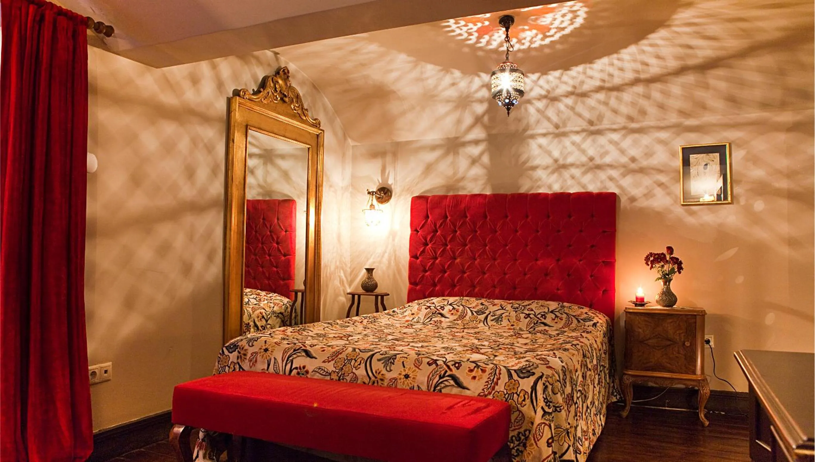 Bed in Kitapevi Hotel