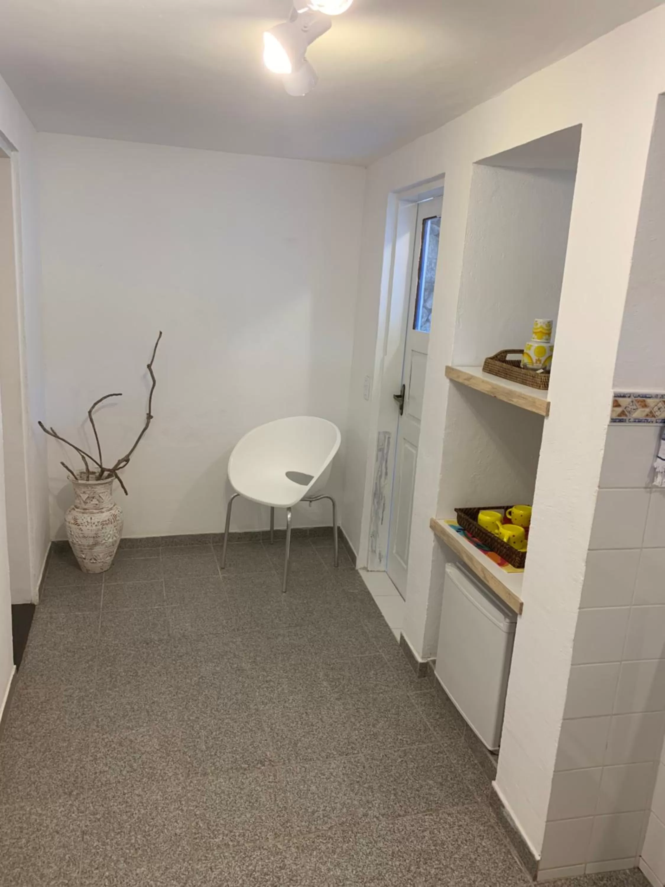 Kitchen or kitchenette in Pousada Blanca Mar