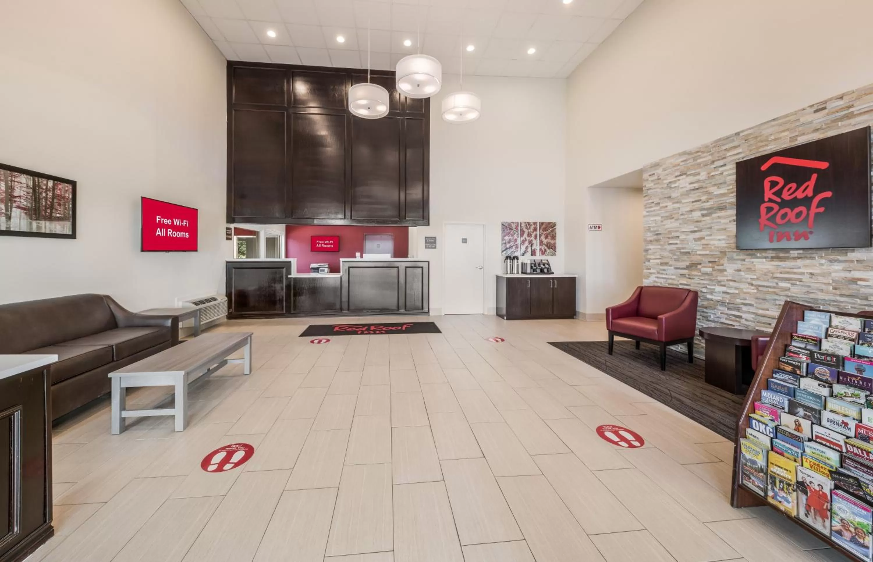 Lobby or reception in Red Roof Inn Lewisville
