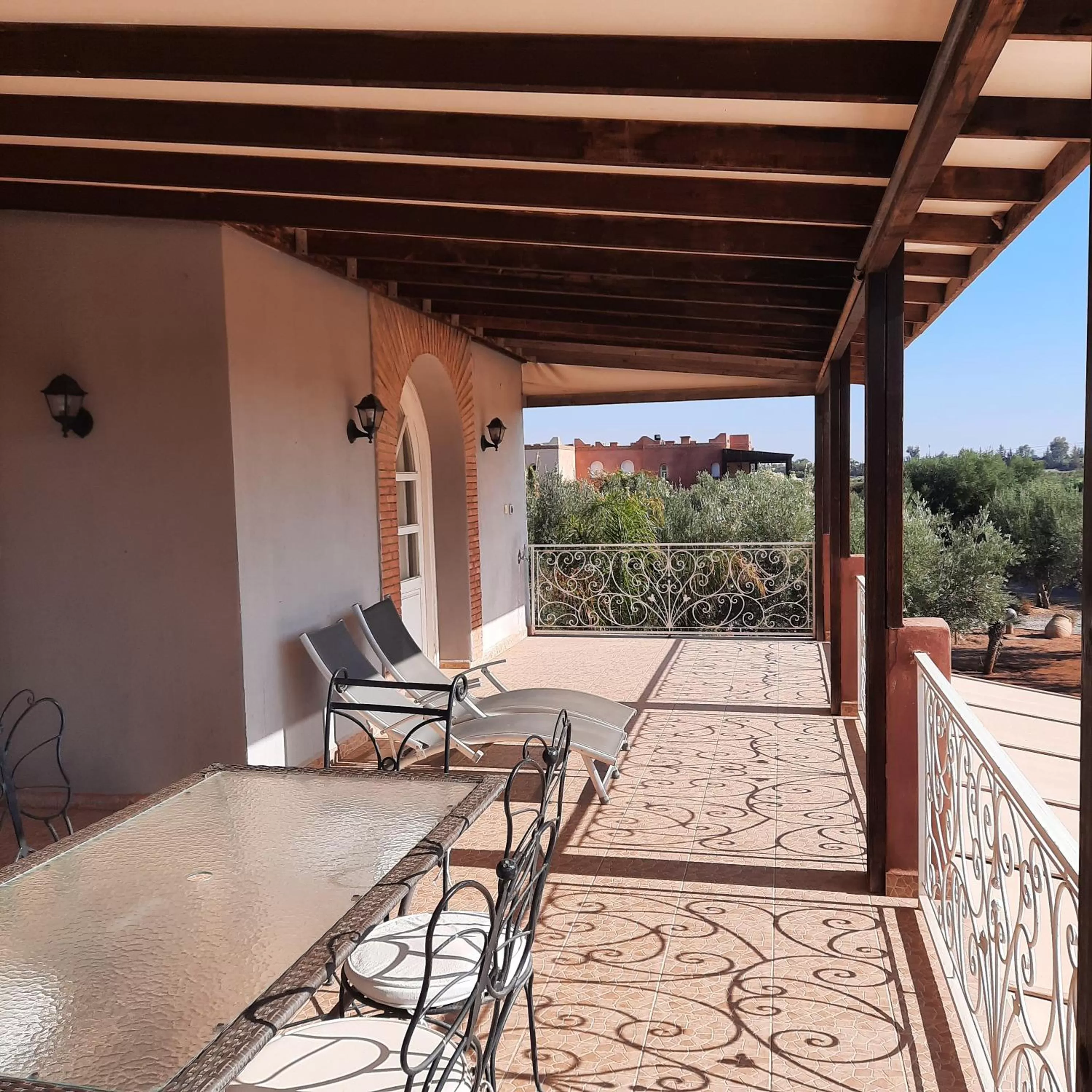 Balcony/Terrace in Résidence Habiba