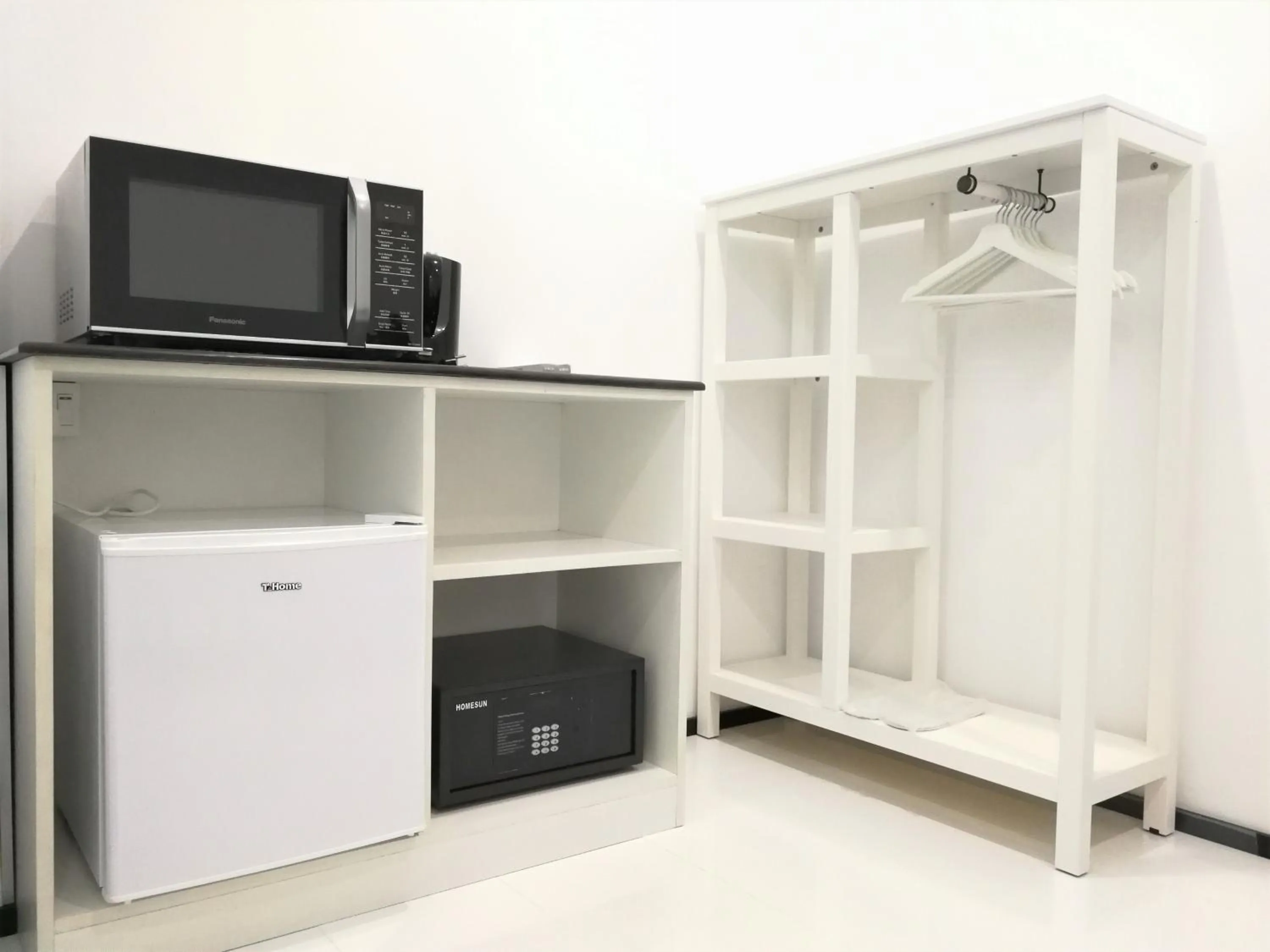 Kitchen or kitchenette in YAMA HOTEL & ROOFTOP BAR