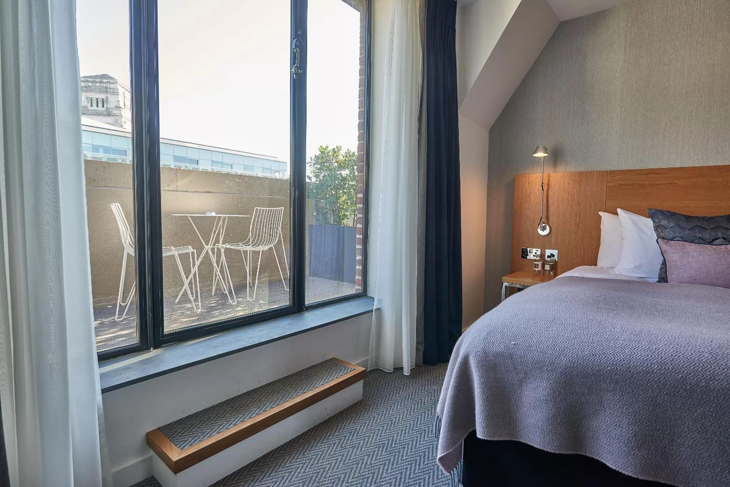 Bed in Apex City Of London Hotel