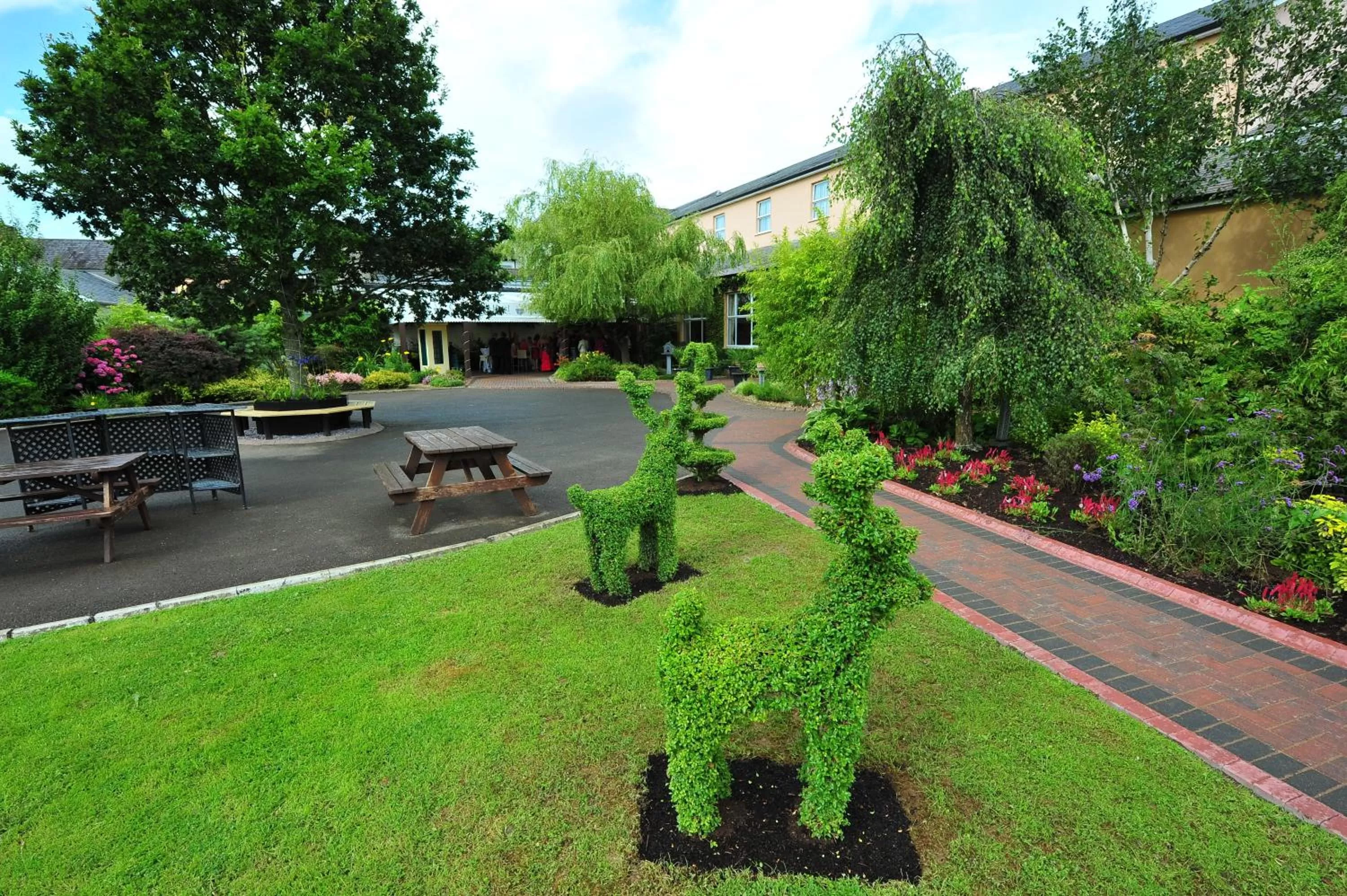 Garden in Cahir House Hotel
