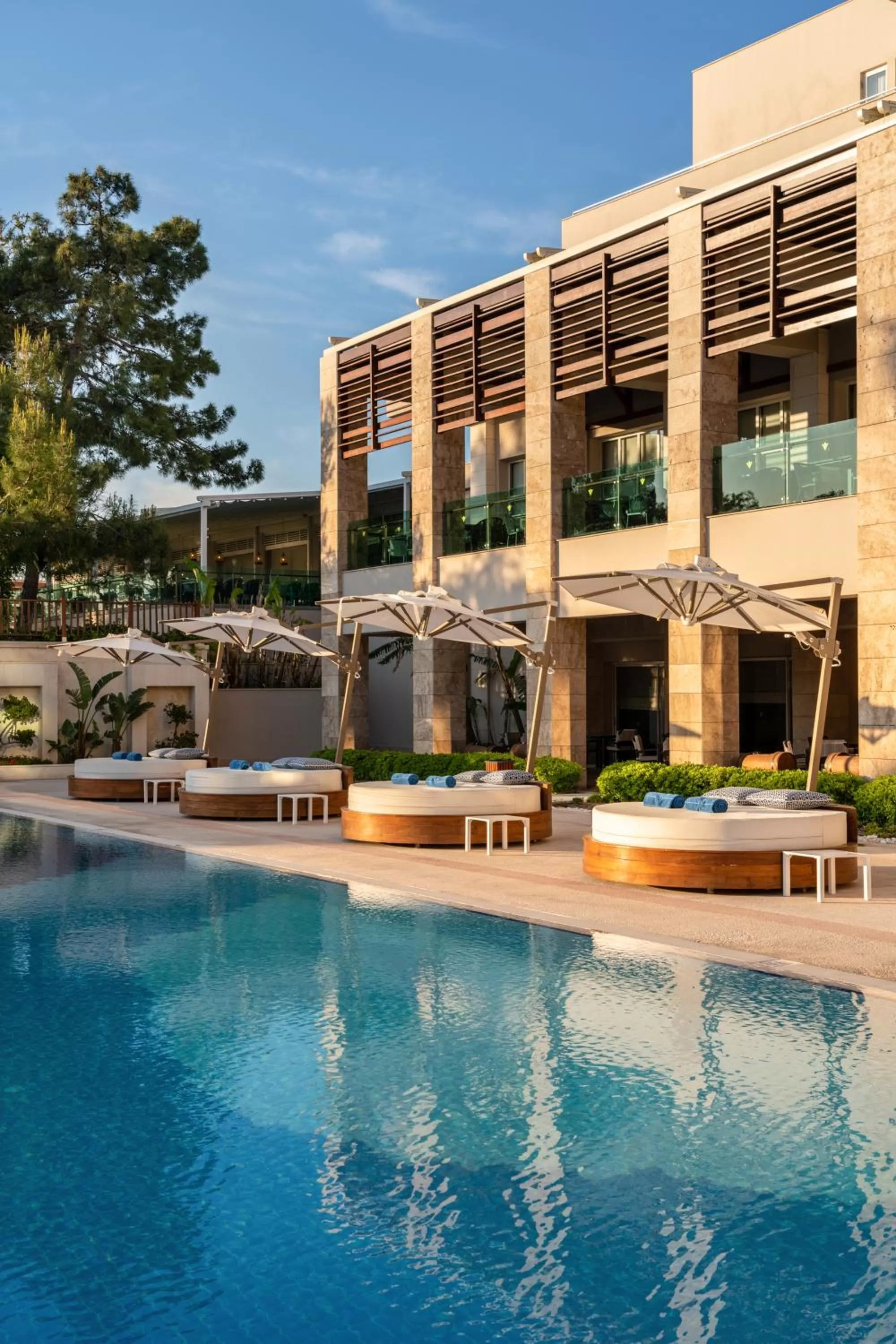 Pool view in Rixos Premium Tekirova - The Land of Legends Access