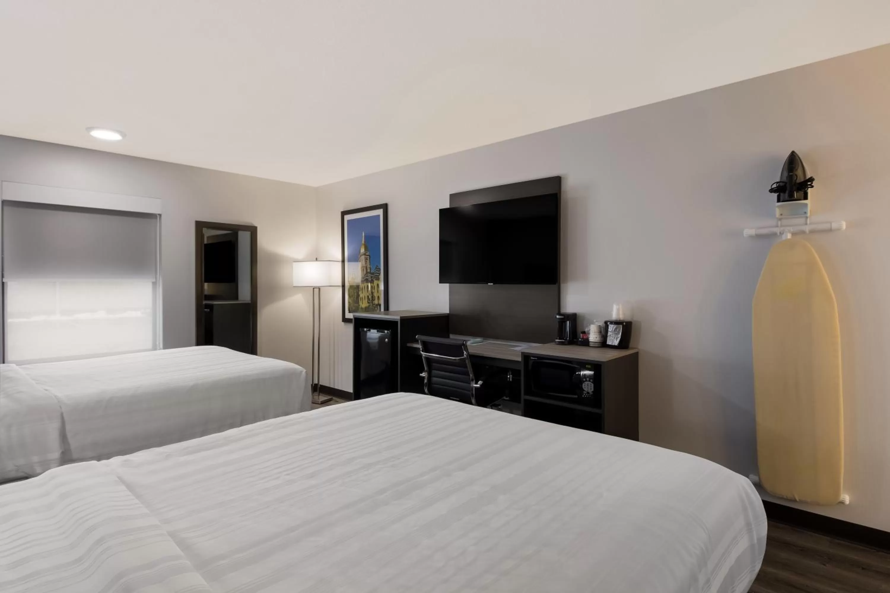 Photo of the whole room, Bed in Quality Inn South Bend near Notre Dame