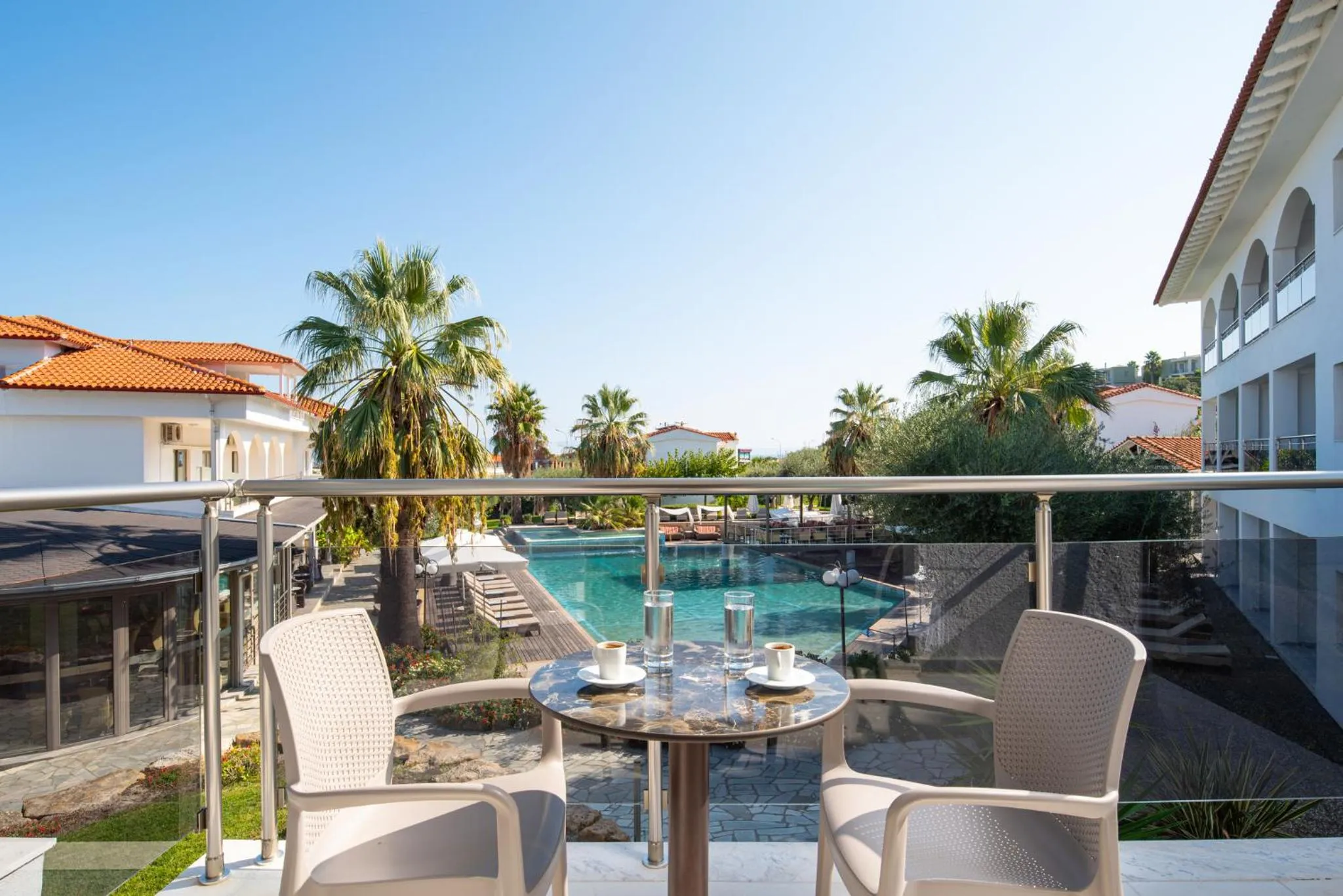 Balcony/Terrace in Flegra Palace