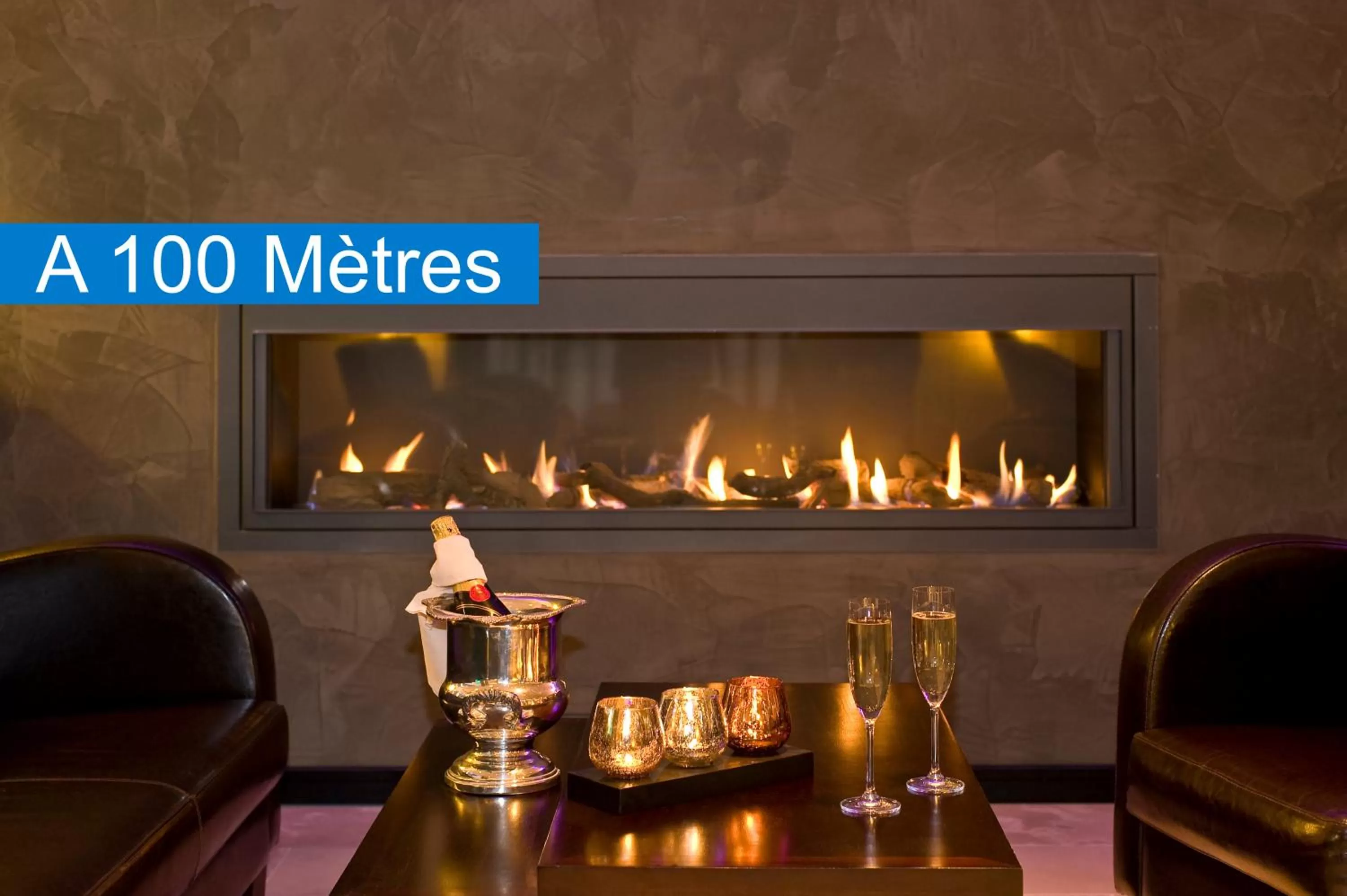 Lounge or bar, TV/Entertainment Center in Résidence des Châteaux