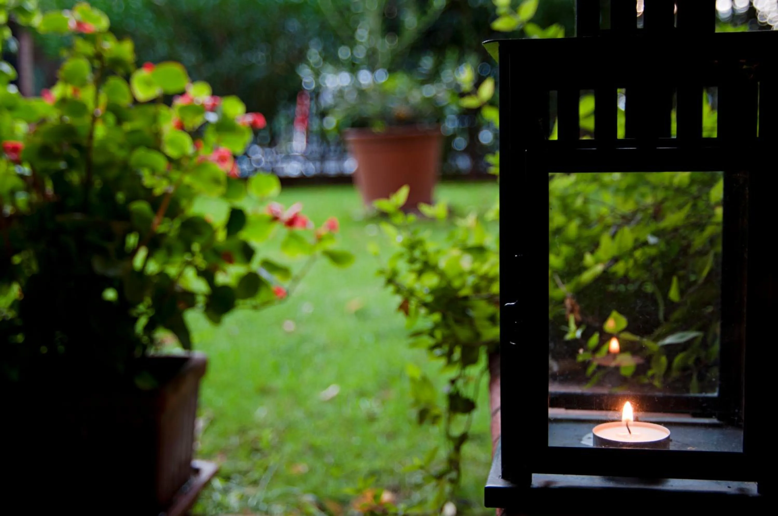 Decorative detail in eco Hotel Milano & BioRiso Restaurant