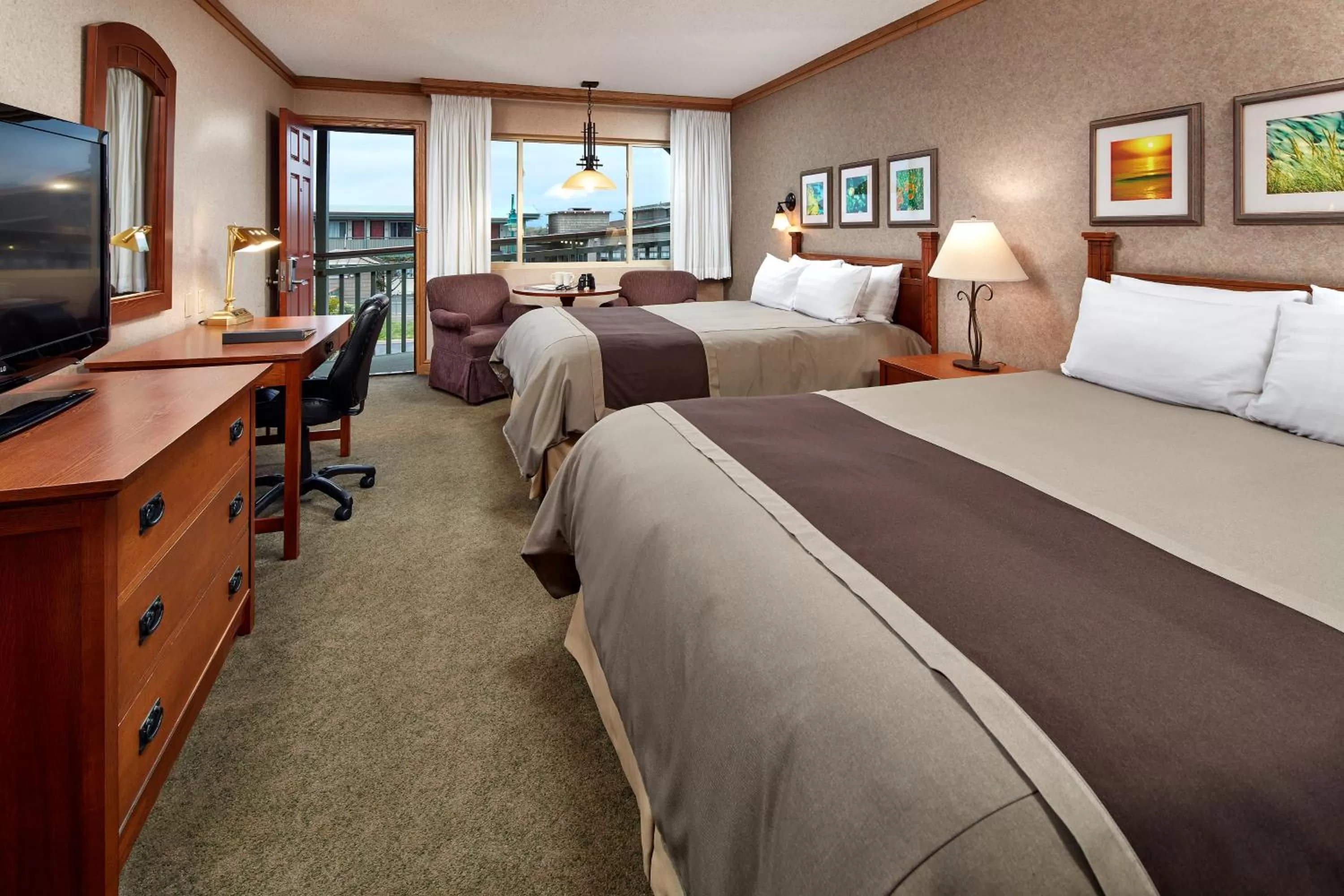 Standard Queen Room with Two Queen Beds in Cavalier Oceanfront Resort