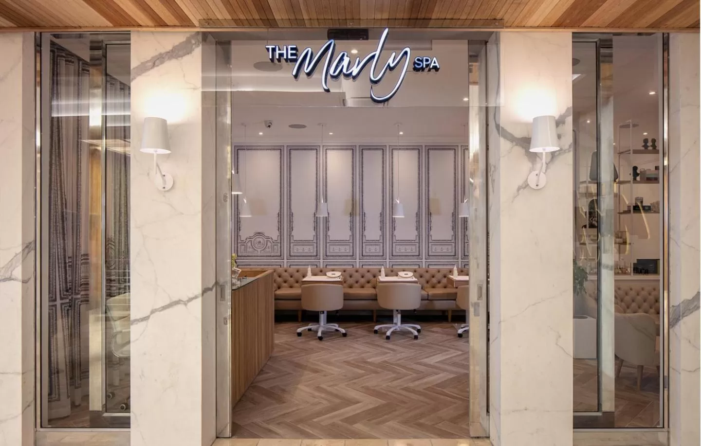 Property logo or sign in The Marly Boutique Hotel