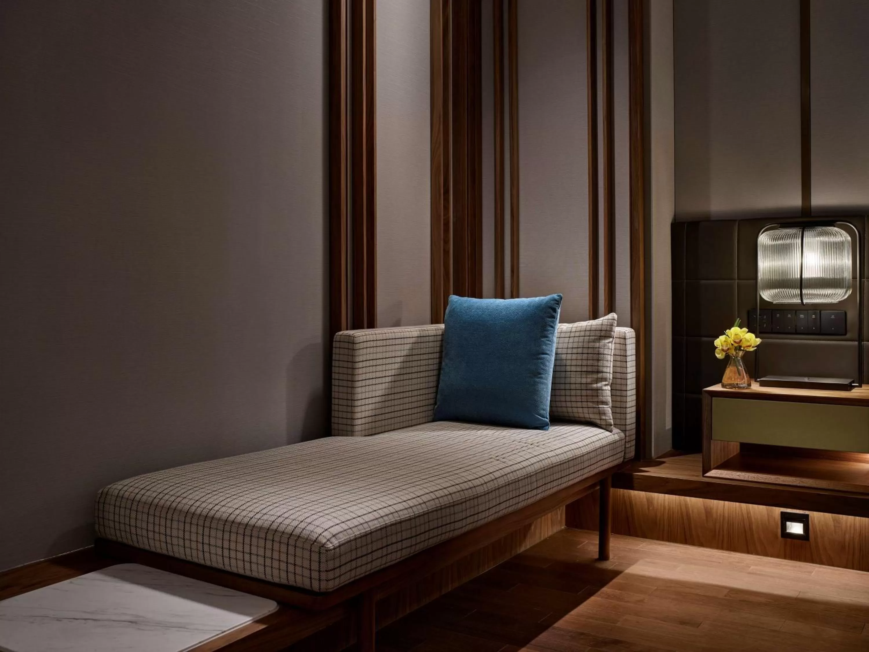 Living room in Hilton Shanghai Hongqiao