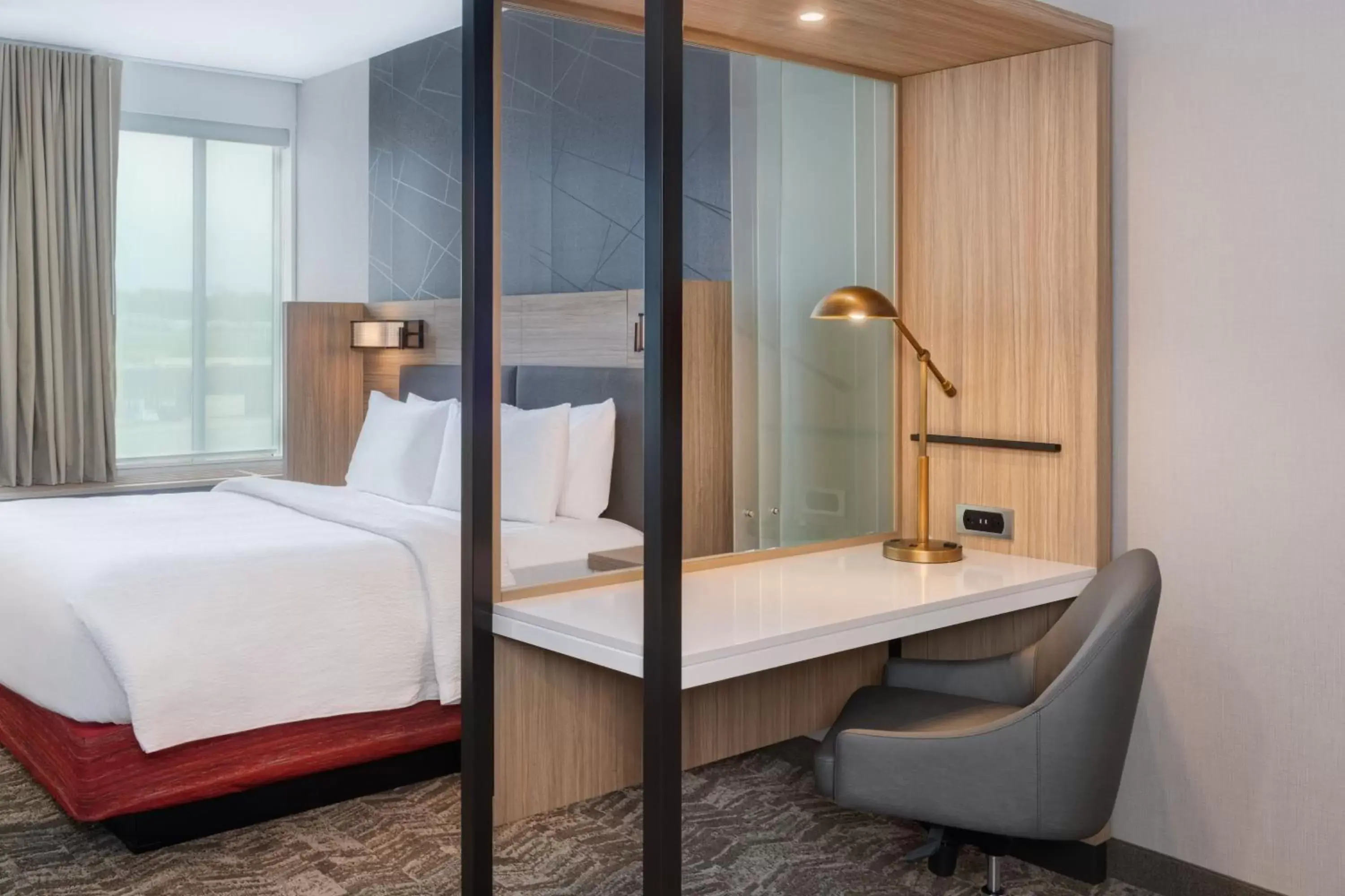 King Suite with Sofa Bed - Hearing Accessible in SpringHill Suites by Marriott Weatherford Willow Park King Suite with Sofa Bed - Hearing Accessible in SpringHill Suites by Marriott Weatherford Willow Park