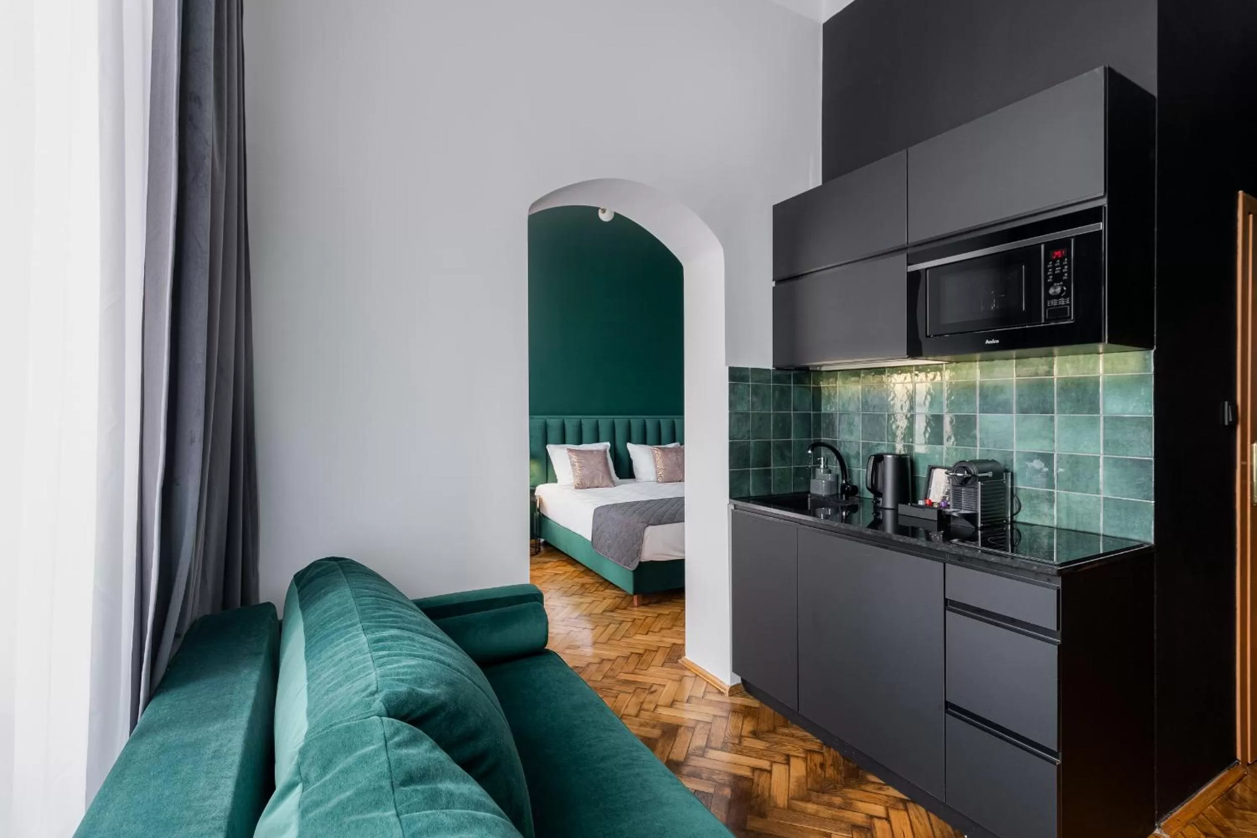 Kitchen or kitchenette in Wawel Boutique Residence - Krakow Old Town