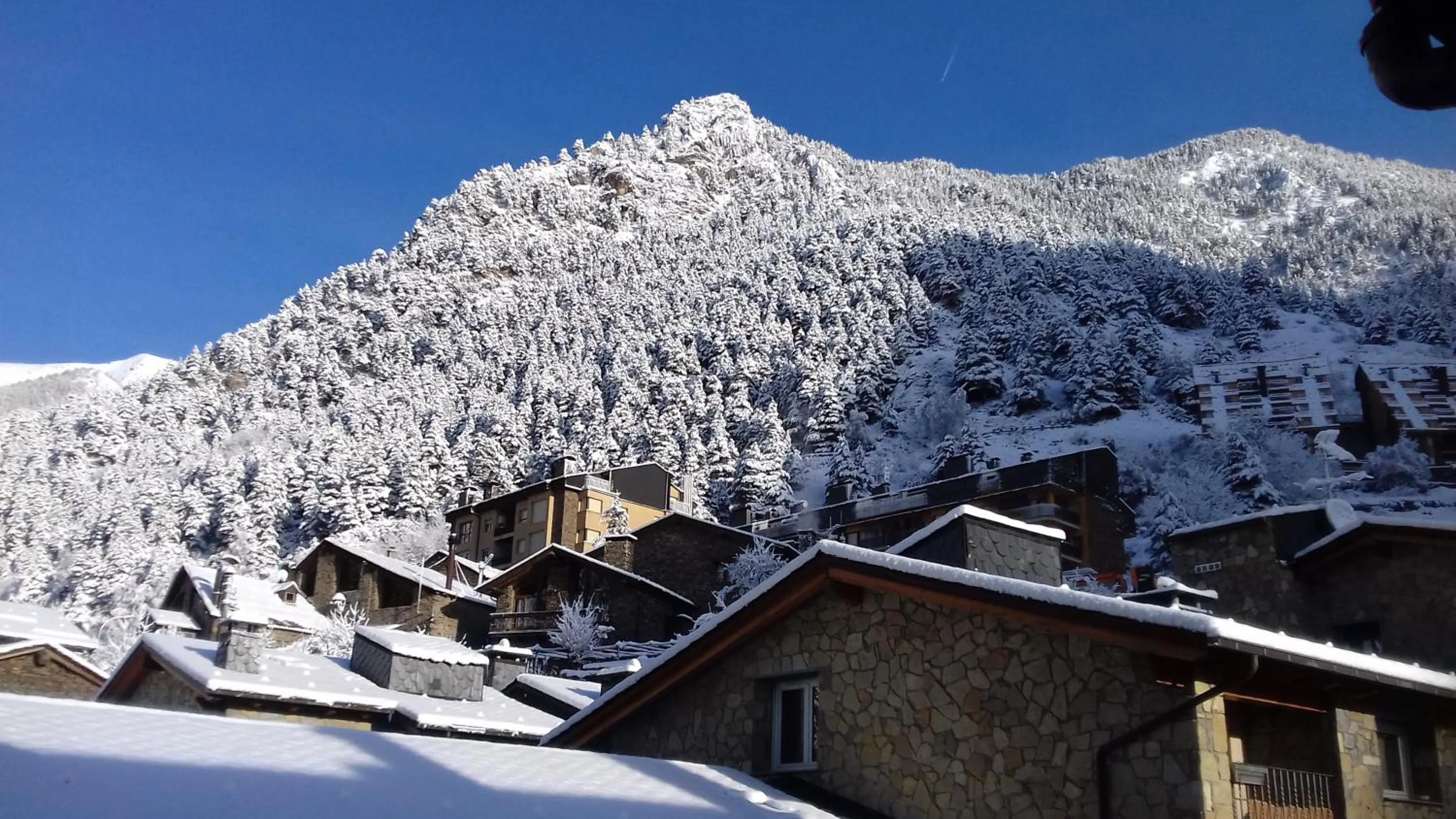 Natural landscape in Xalet Besolí