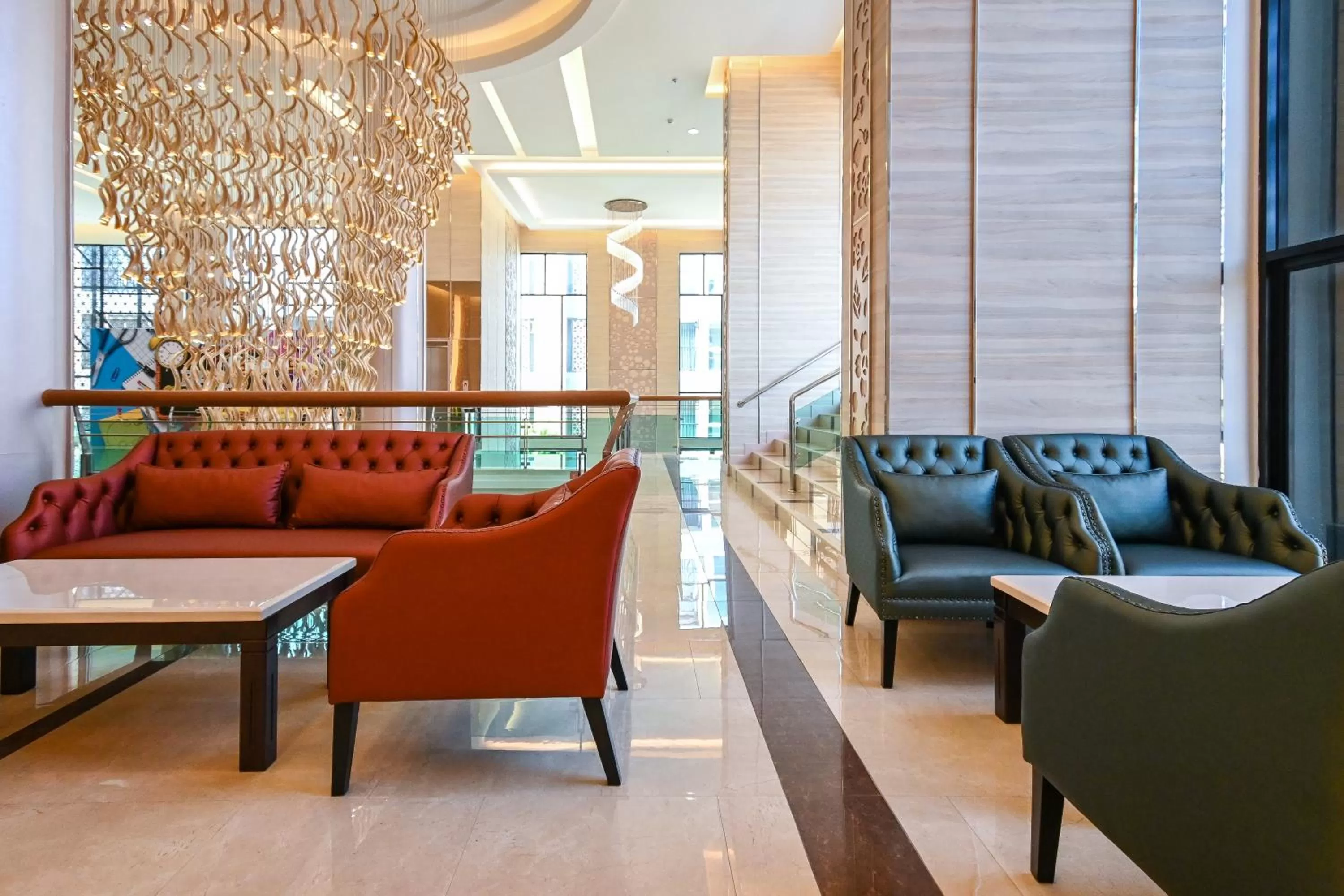 Lobby or reception in Golden Sea Hua Hin - SHA Extra Plus