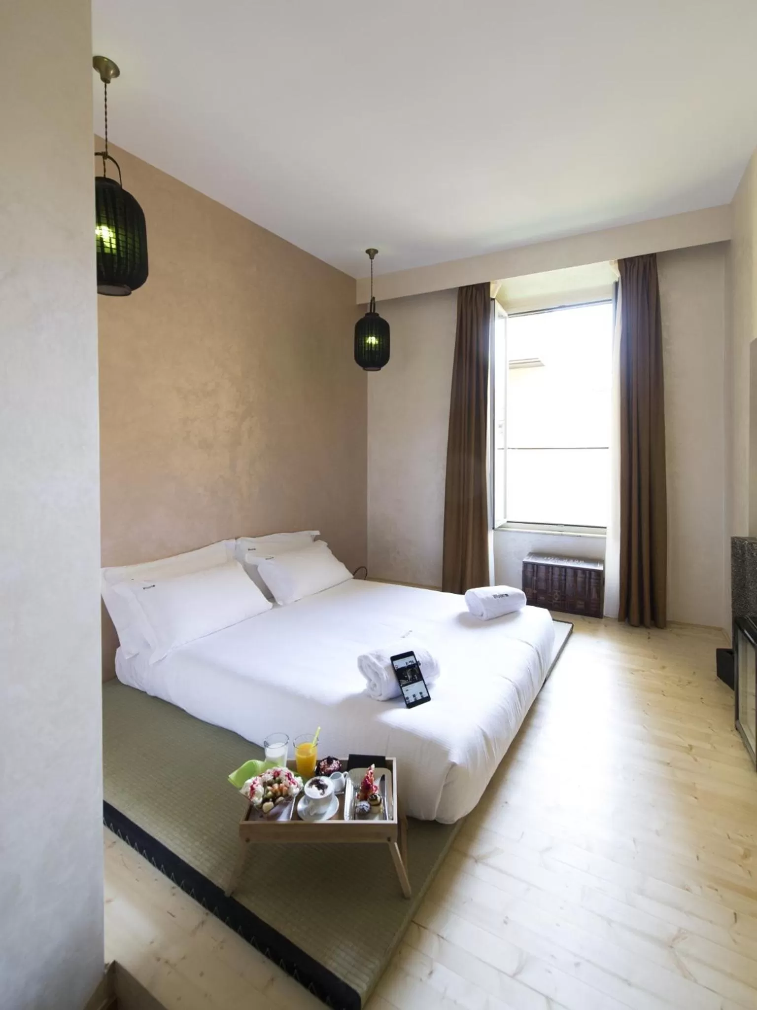 Bedroom, Bed in iRooms Pantheon