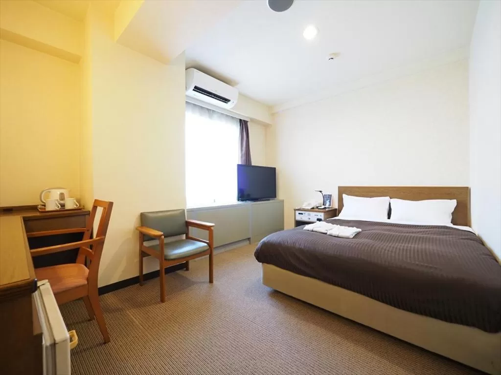 Bed in Sky Heart Hotel Hakata