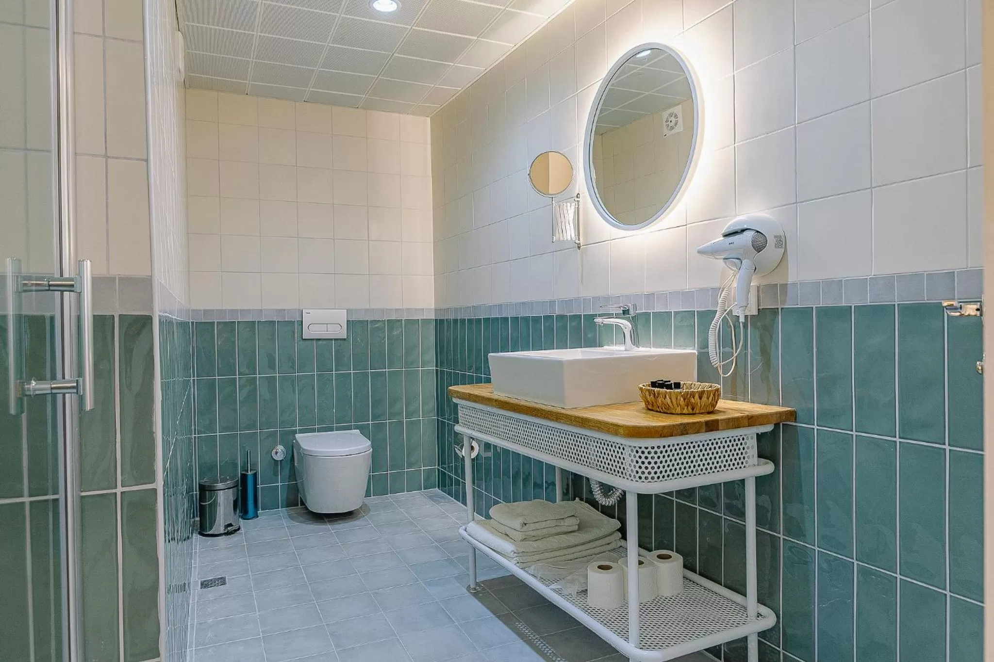 Bathroom in The Wilson Galata Hotel