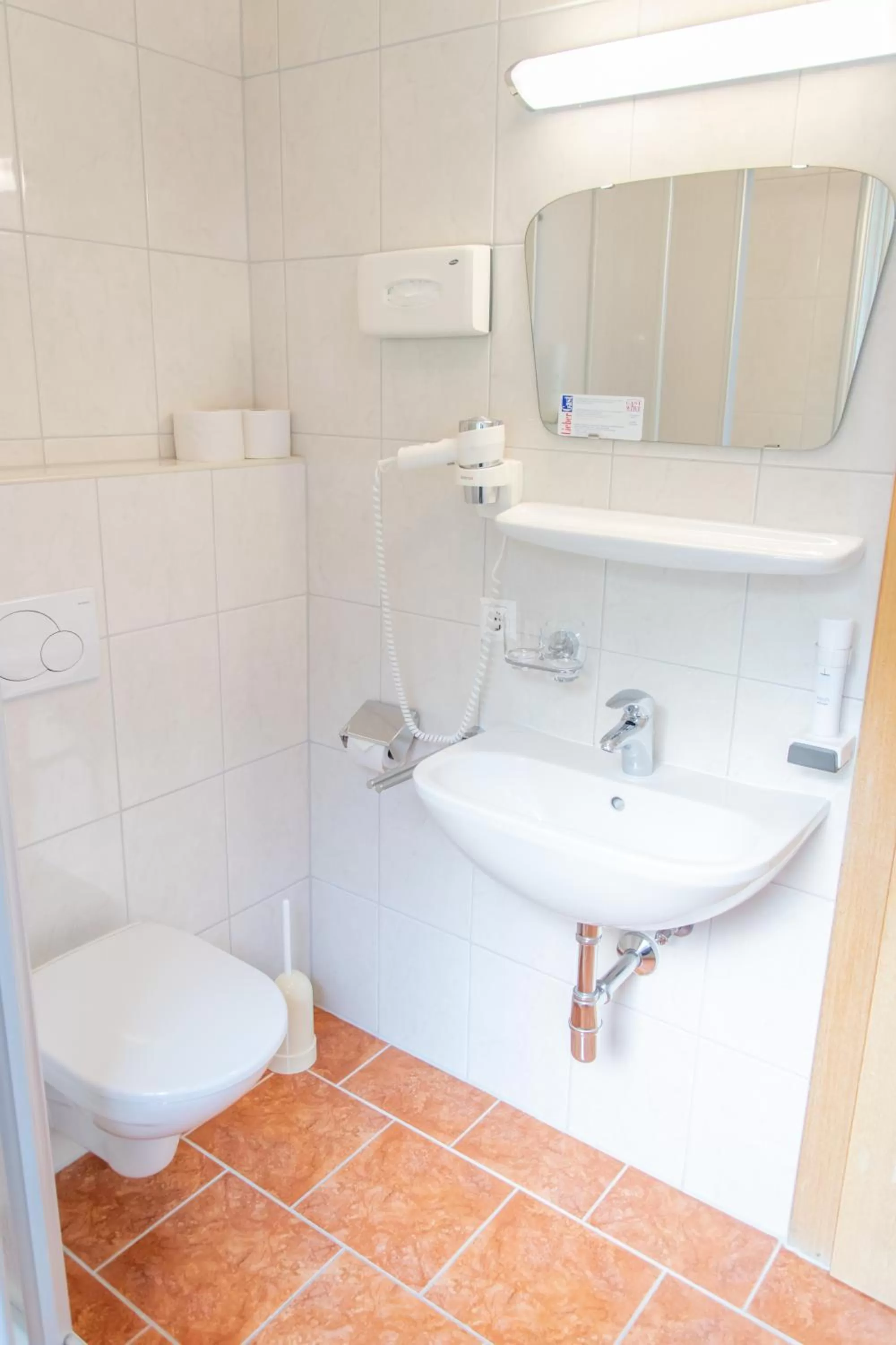 Bathroom in Strandhotel Burgstaller